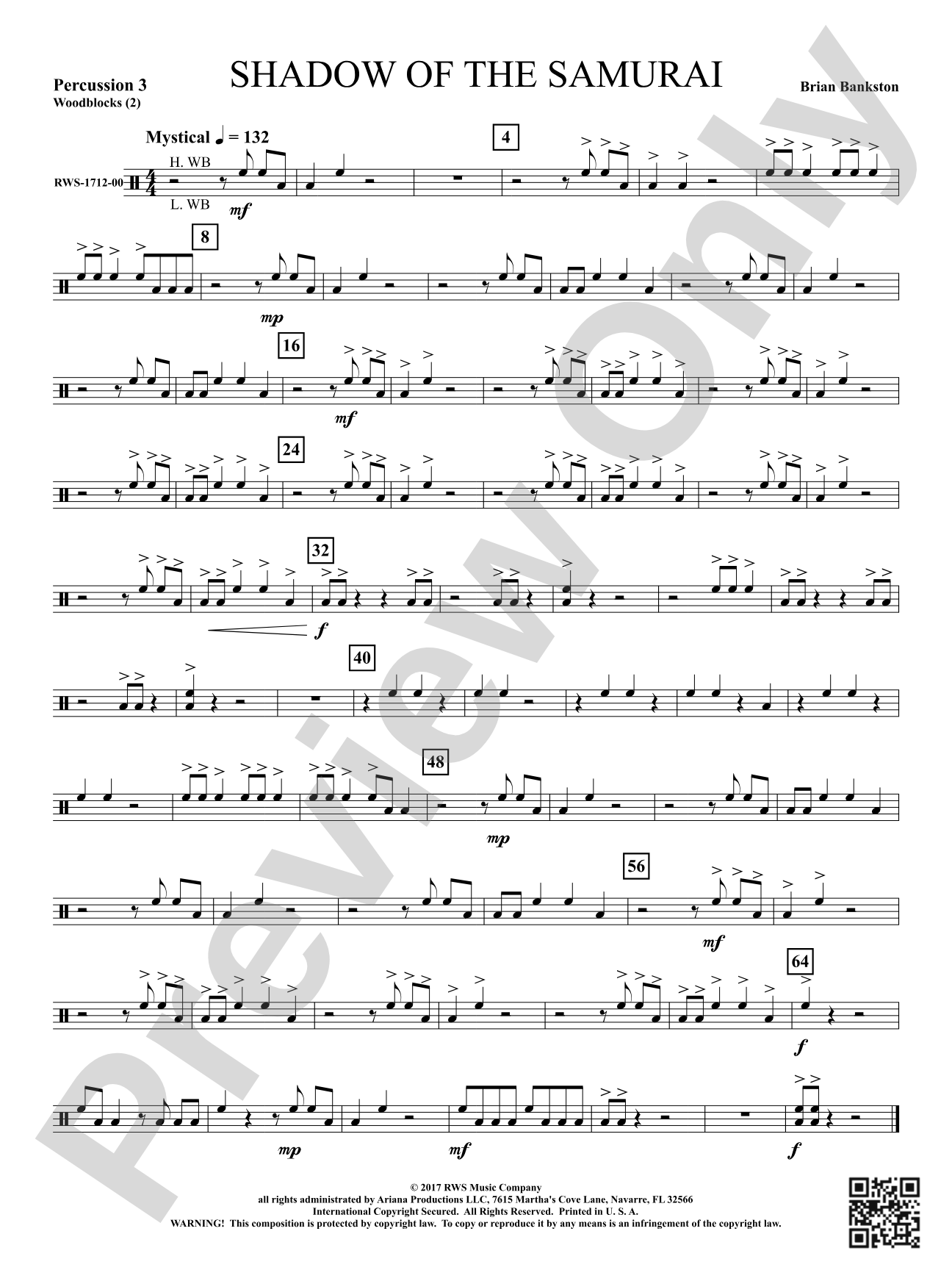 Shadow of the Samurai: 3rd Percussion