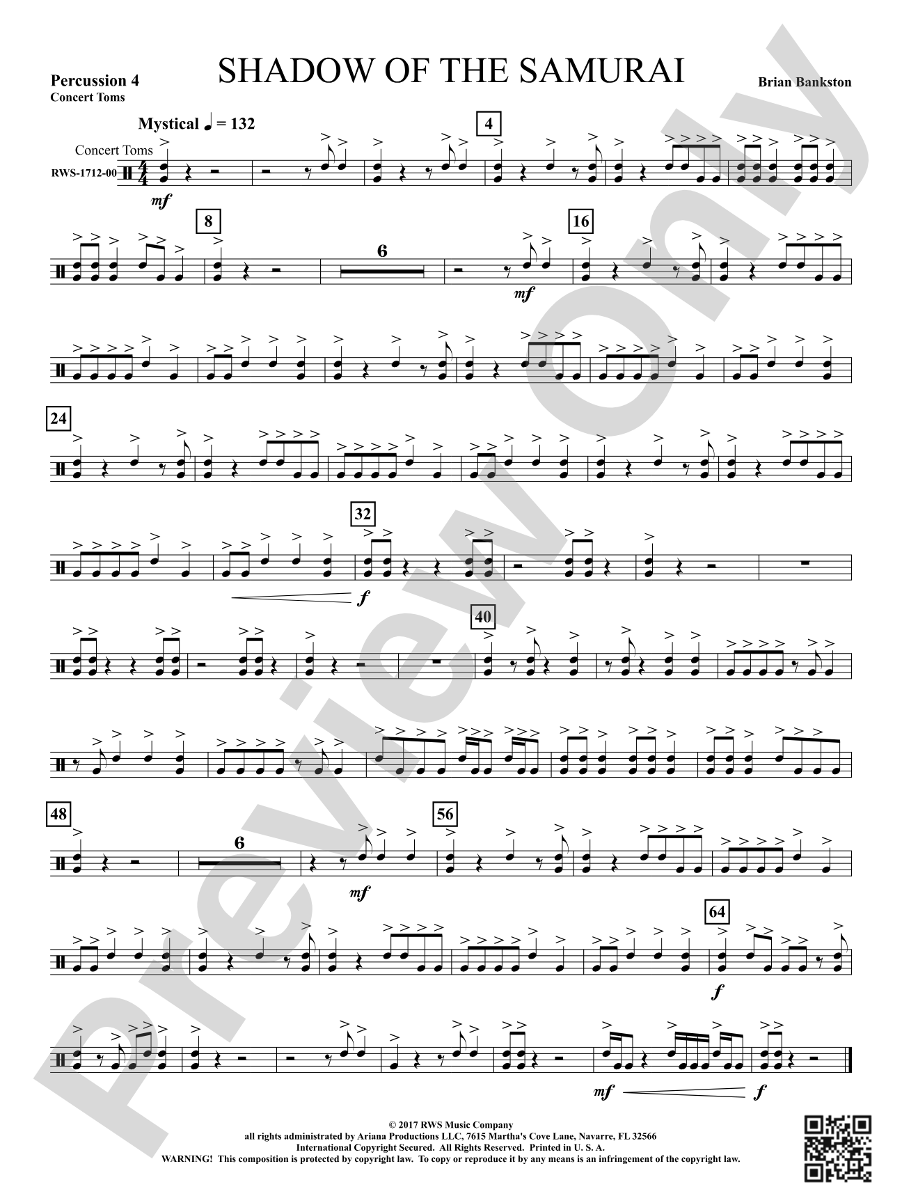 Shadow of the Samurai: 4th Percussion