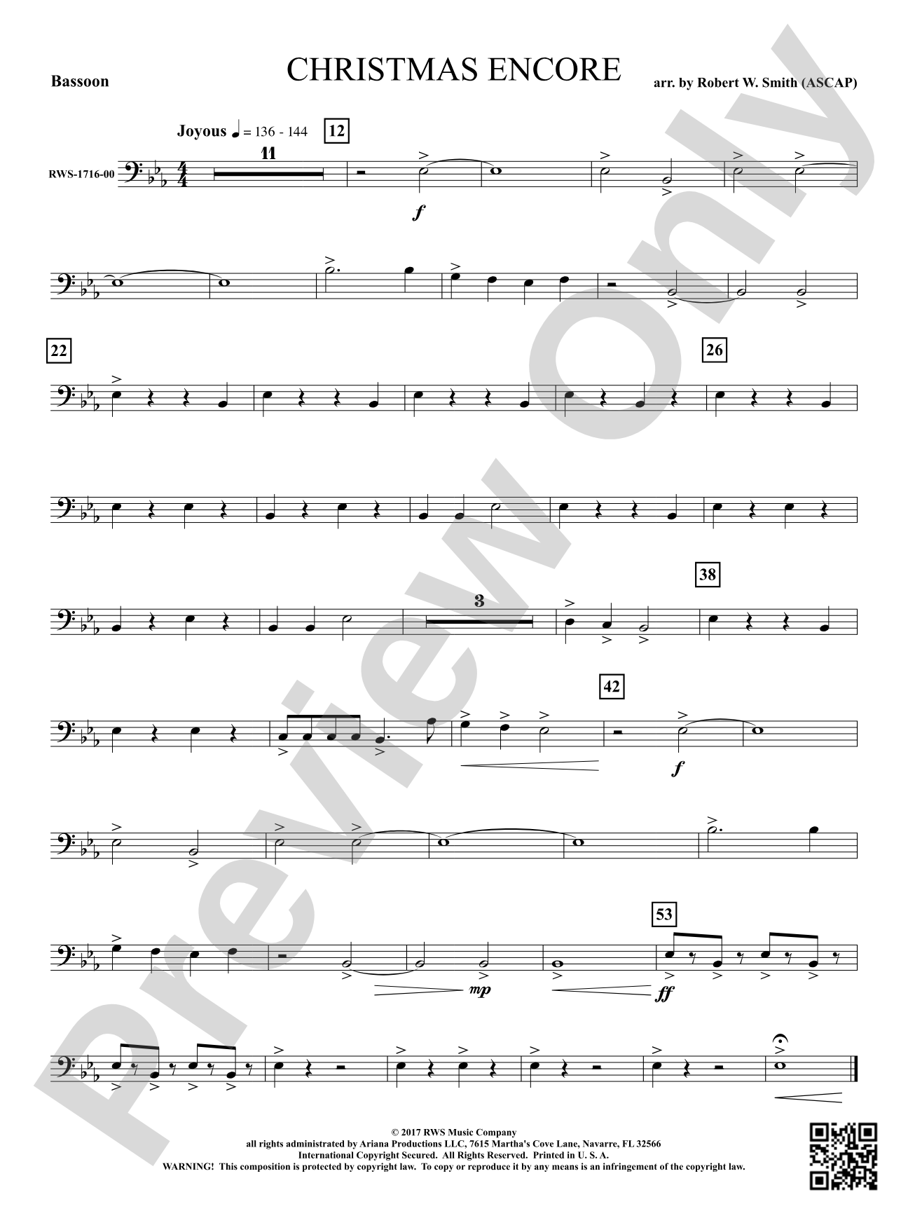 Christmas Encore: Bassoon