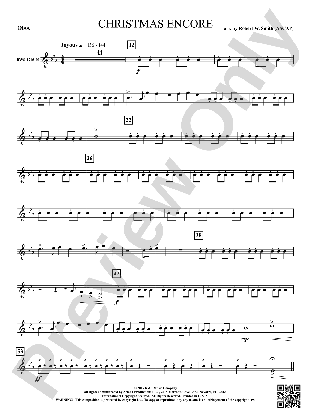 Christmas Encore: Oboe