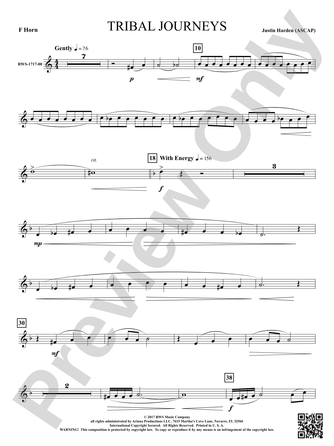 Tribal Journeys: 1st F Horn