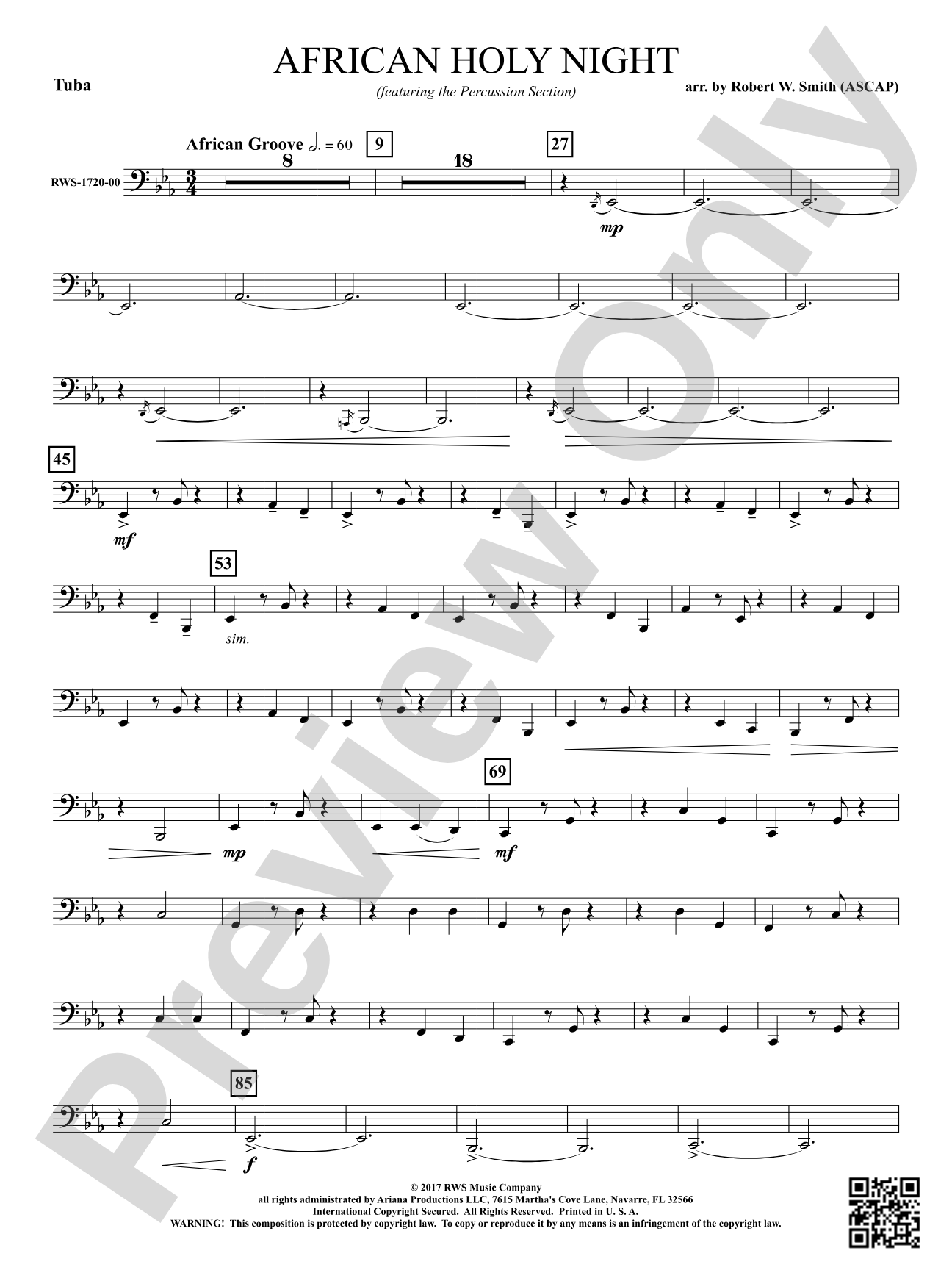 African Holy Night: Tuba