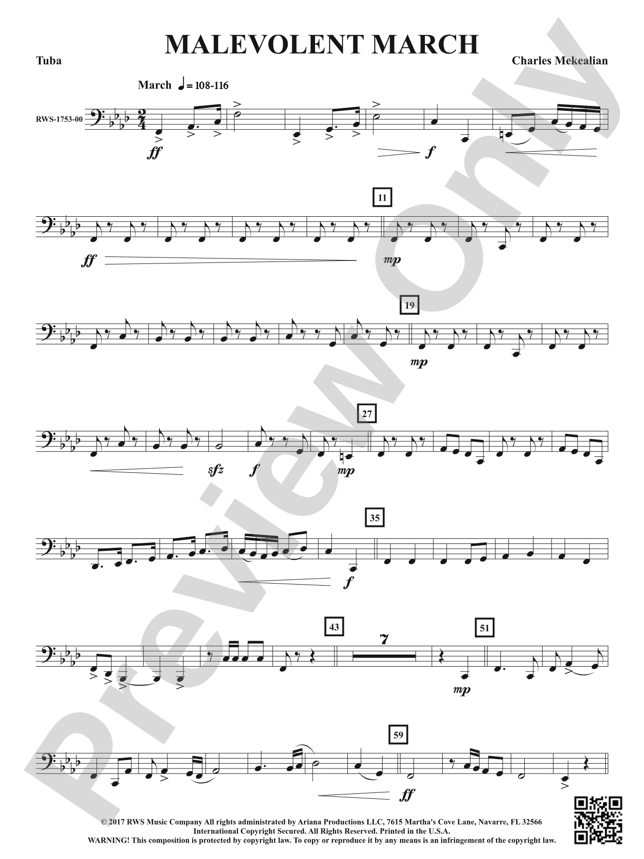 Malevolent March: Tuba