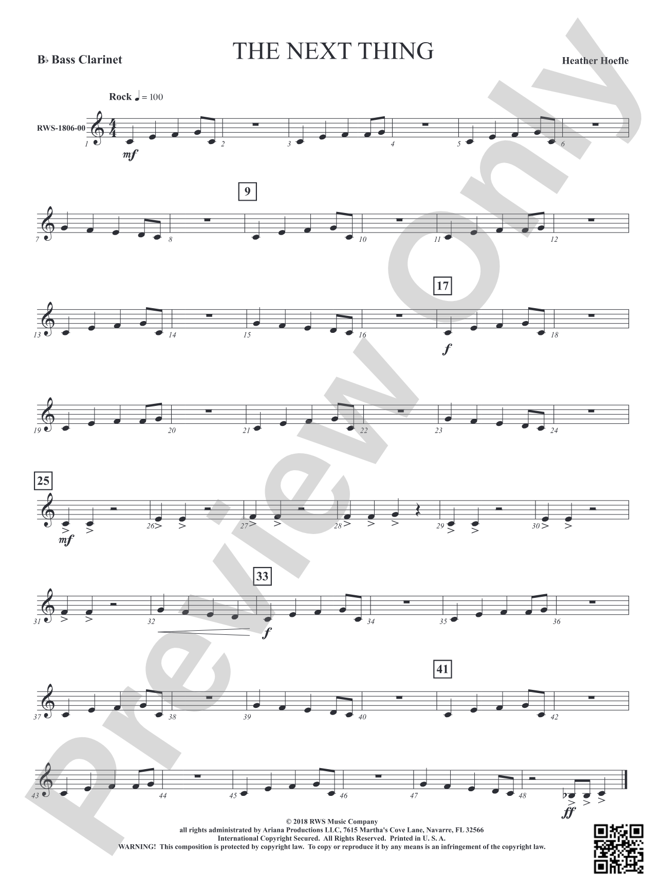 The Next Thing: B-flat Bass Clarinet
