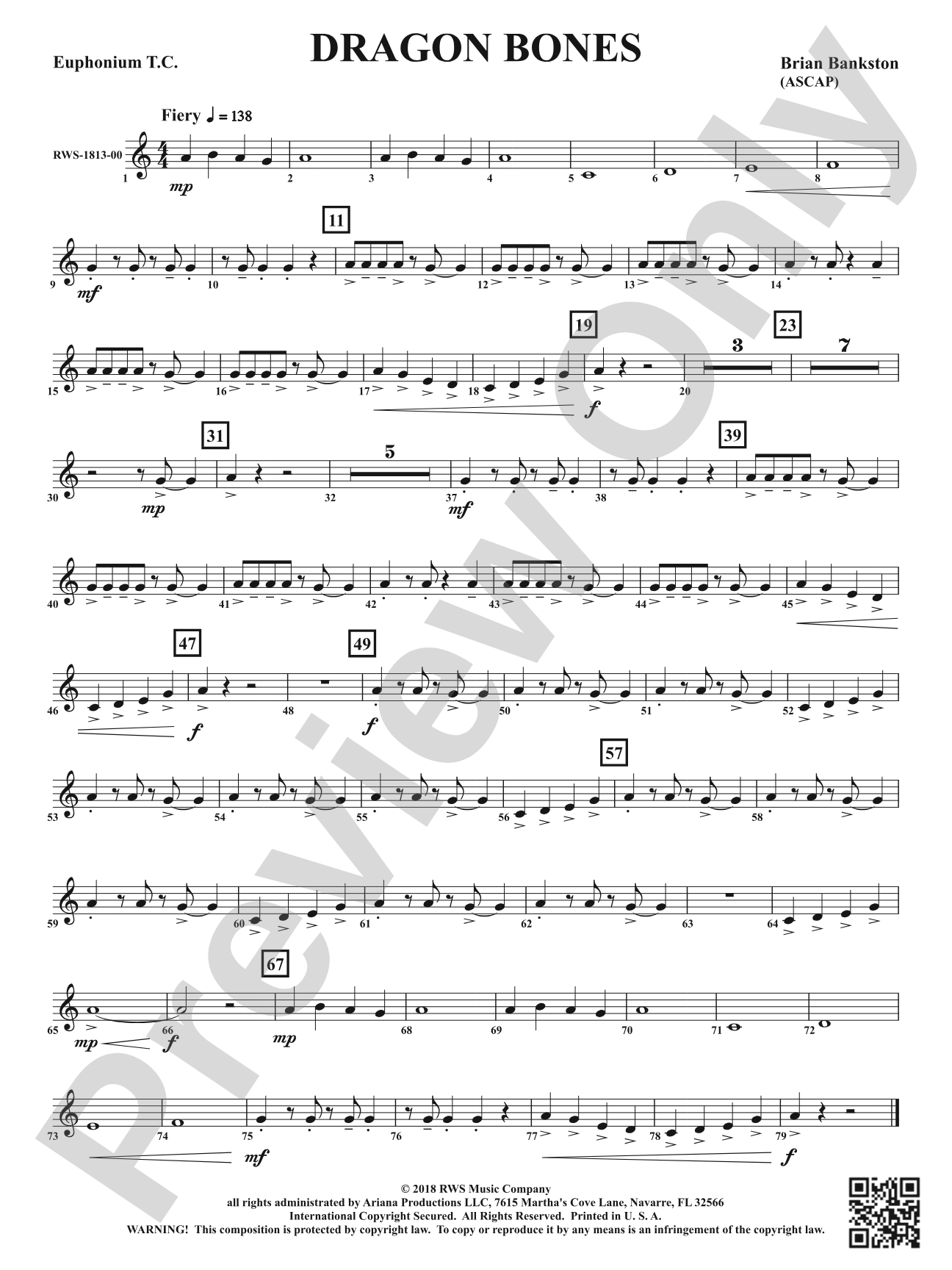 Dragon Bones: Baritone T.C.