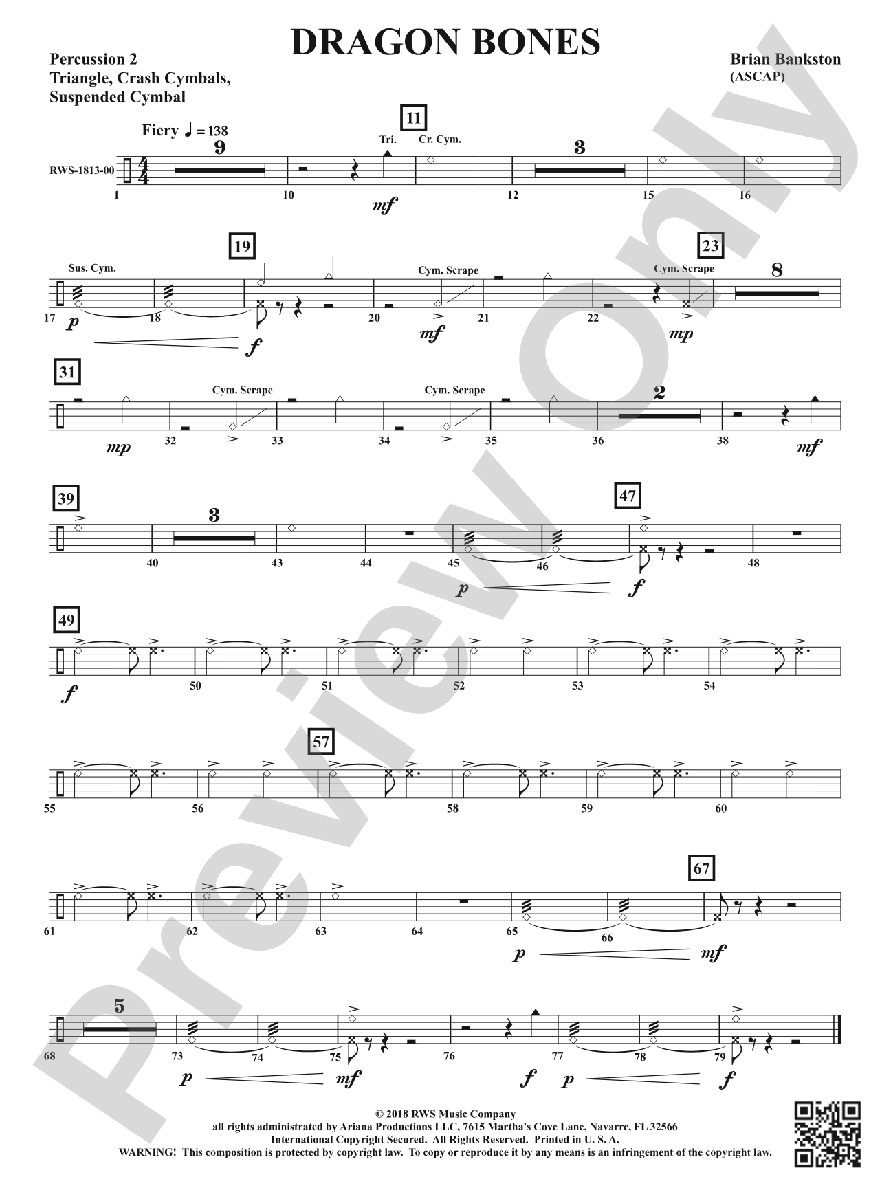 Dragon Bones: 2nd Percussion