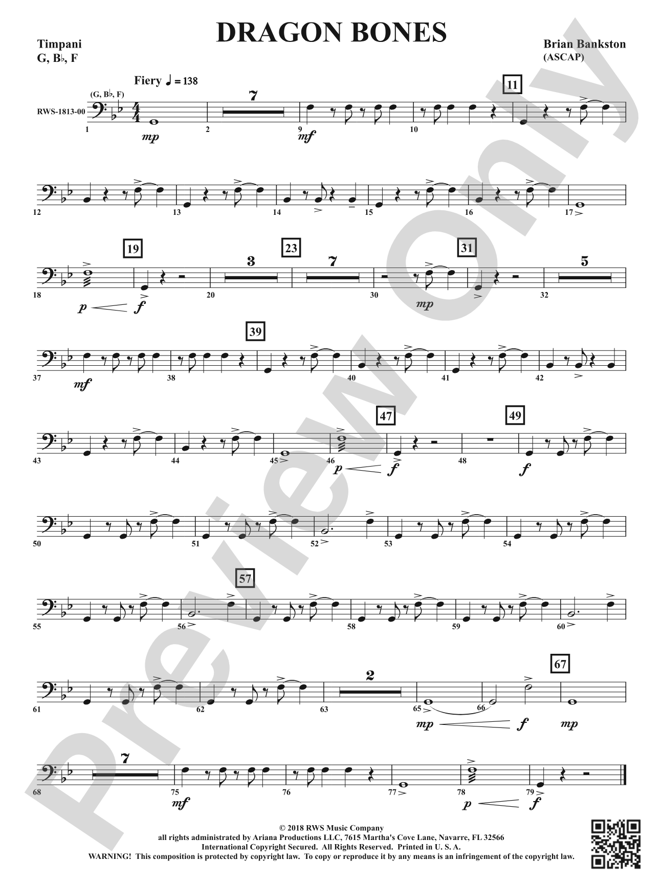 Dragon Bones: Timpani