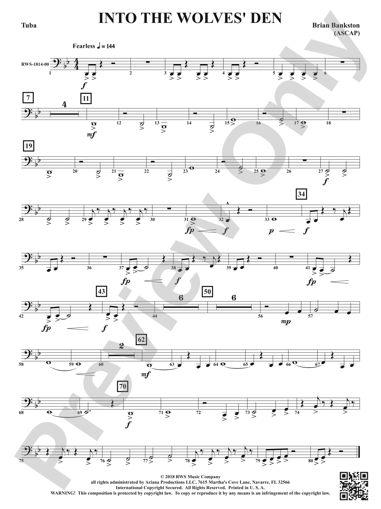 Into the Wolves' Den: Tuba