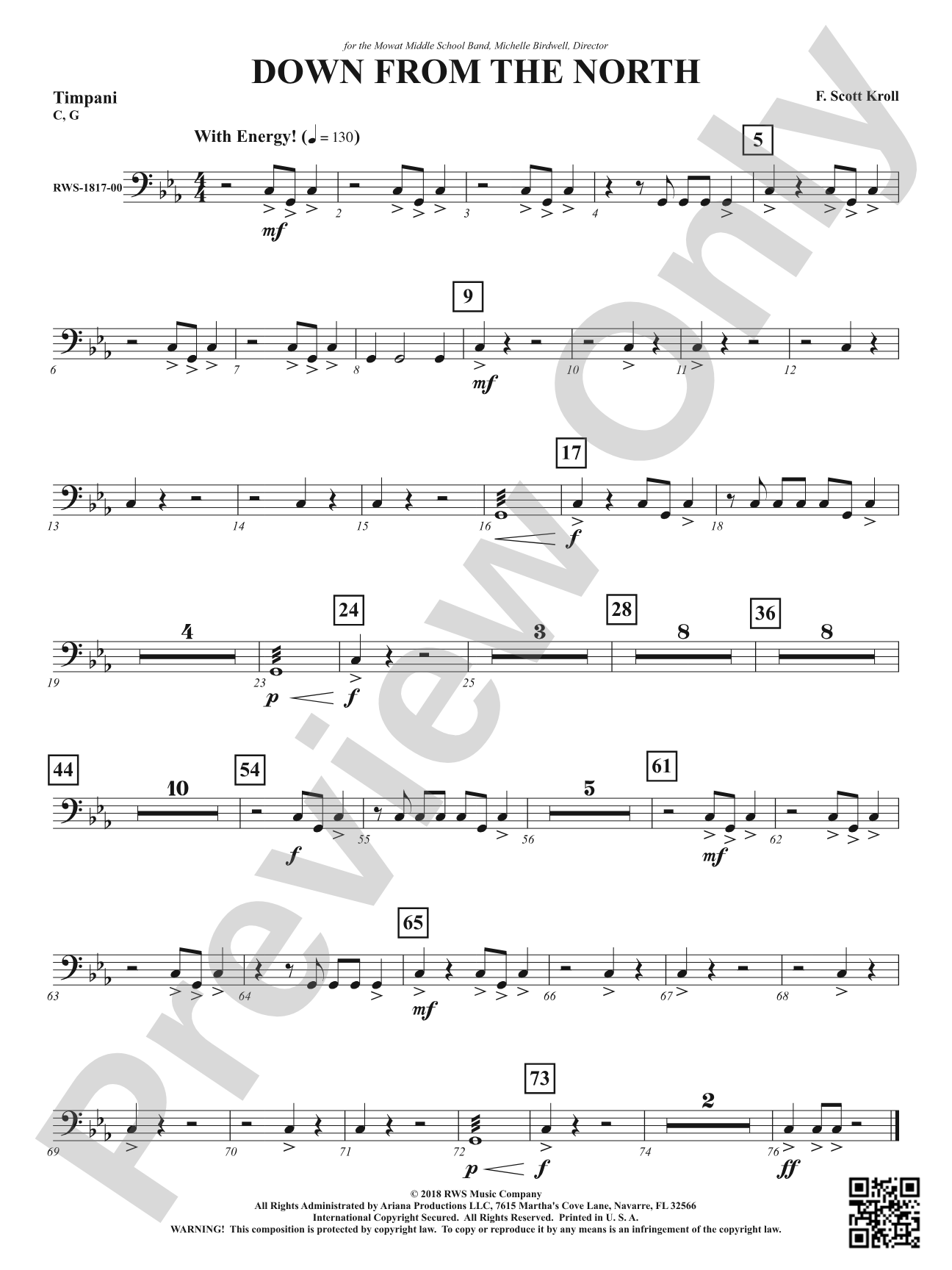 Down from the North: Timpani