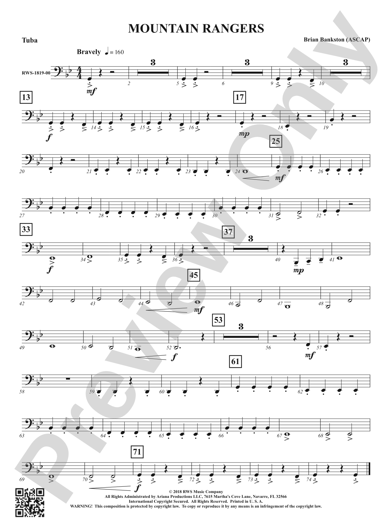 Mountain Rangers: Tuba