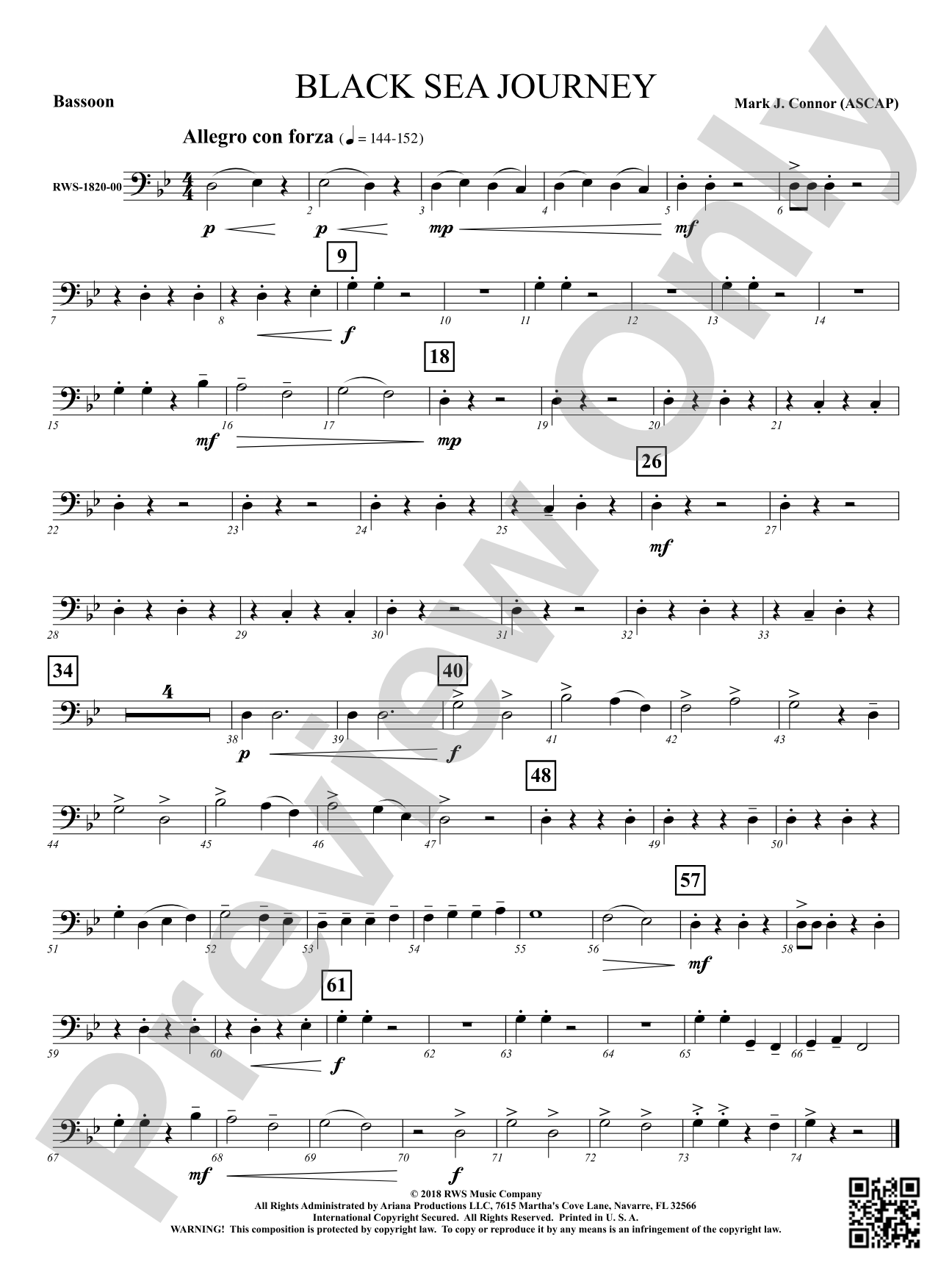 Black Sea Journey: Bassoon