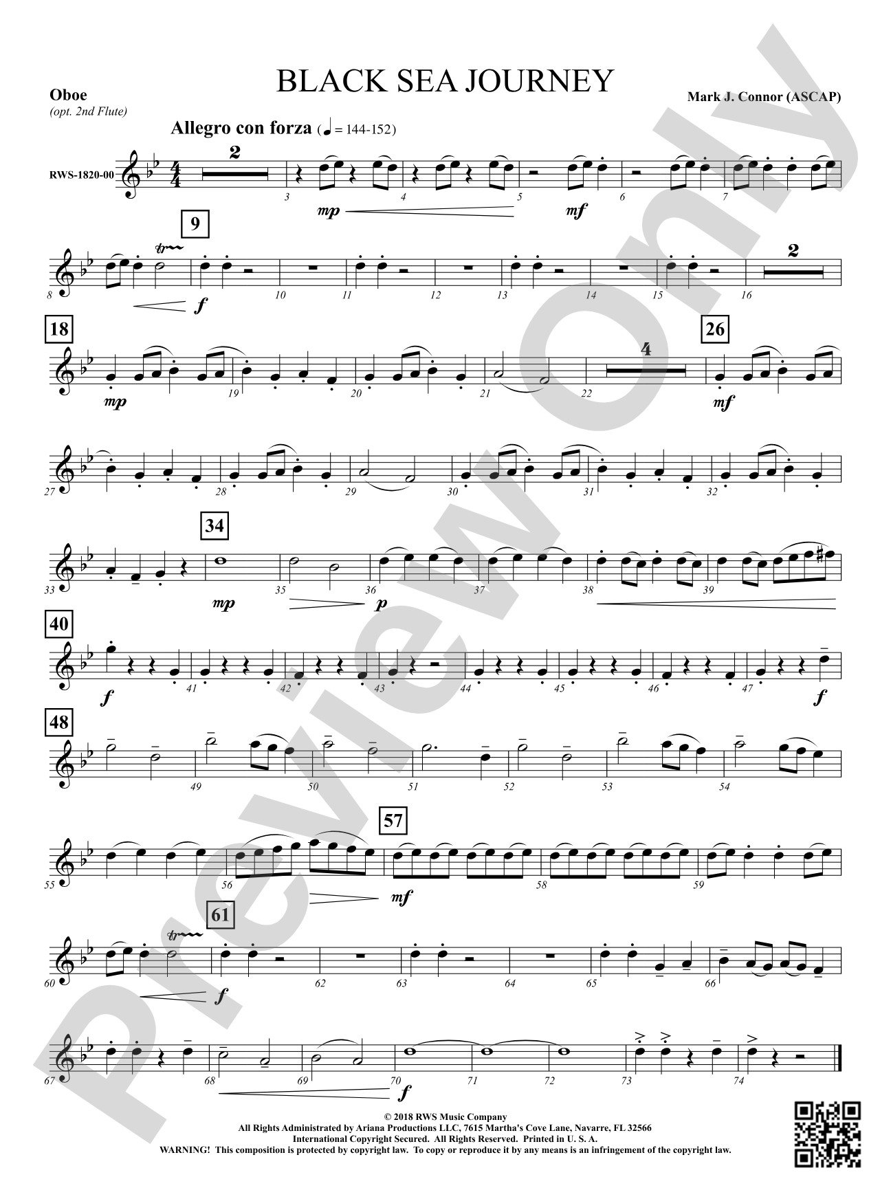 Black Sea Journey: Oboe