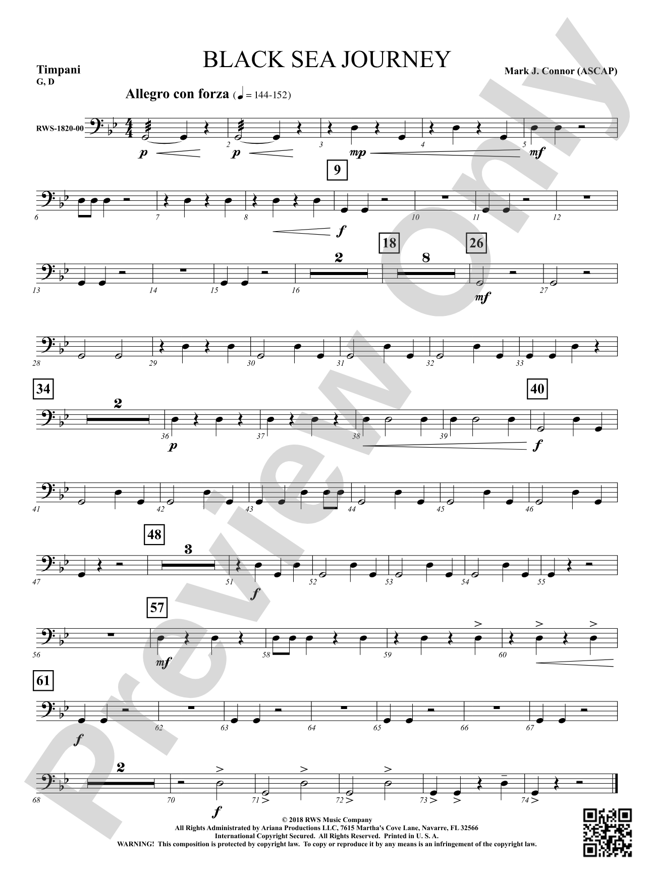 Black Sea Journey: Timpani