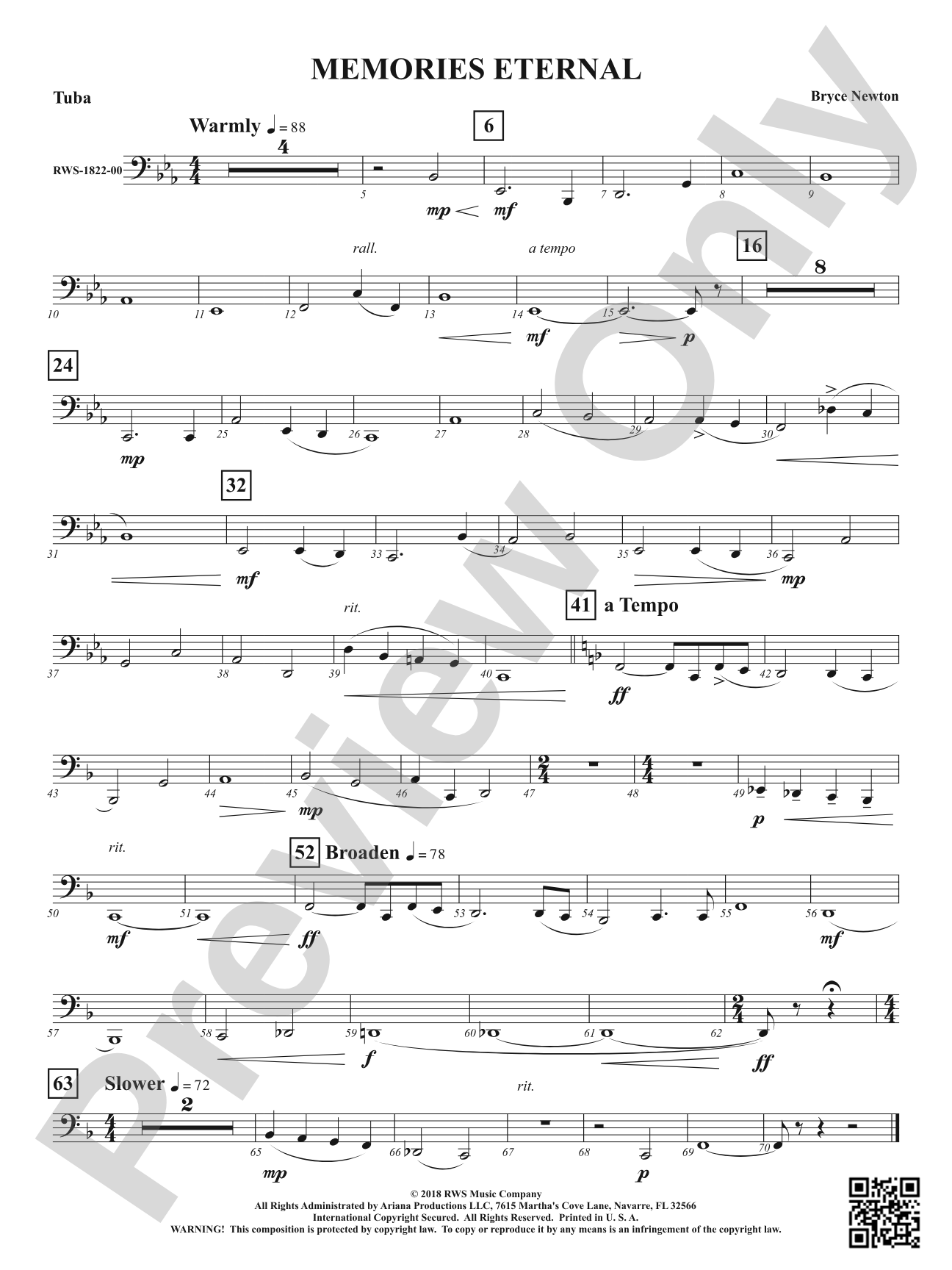 Memories Eternal: Tuba