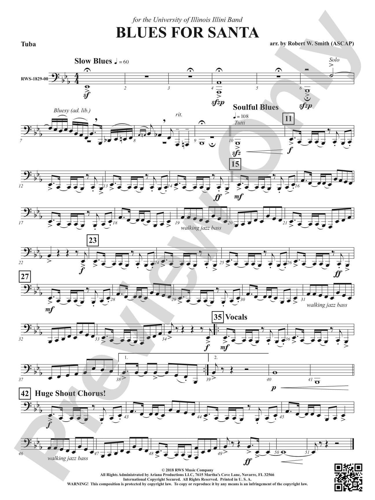 Blues for Santa: Tuba