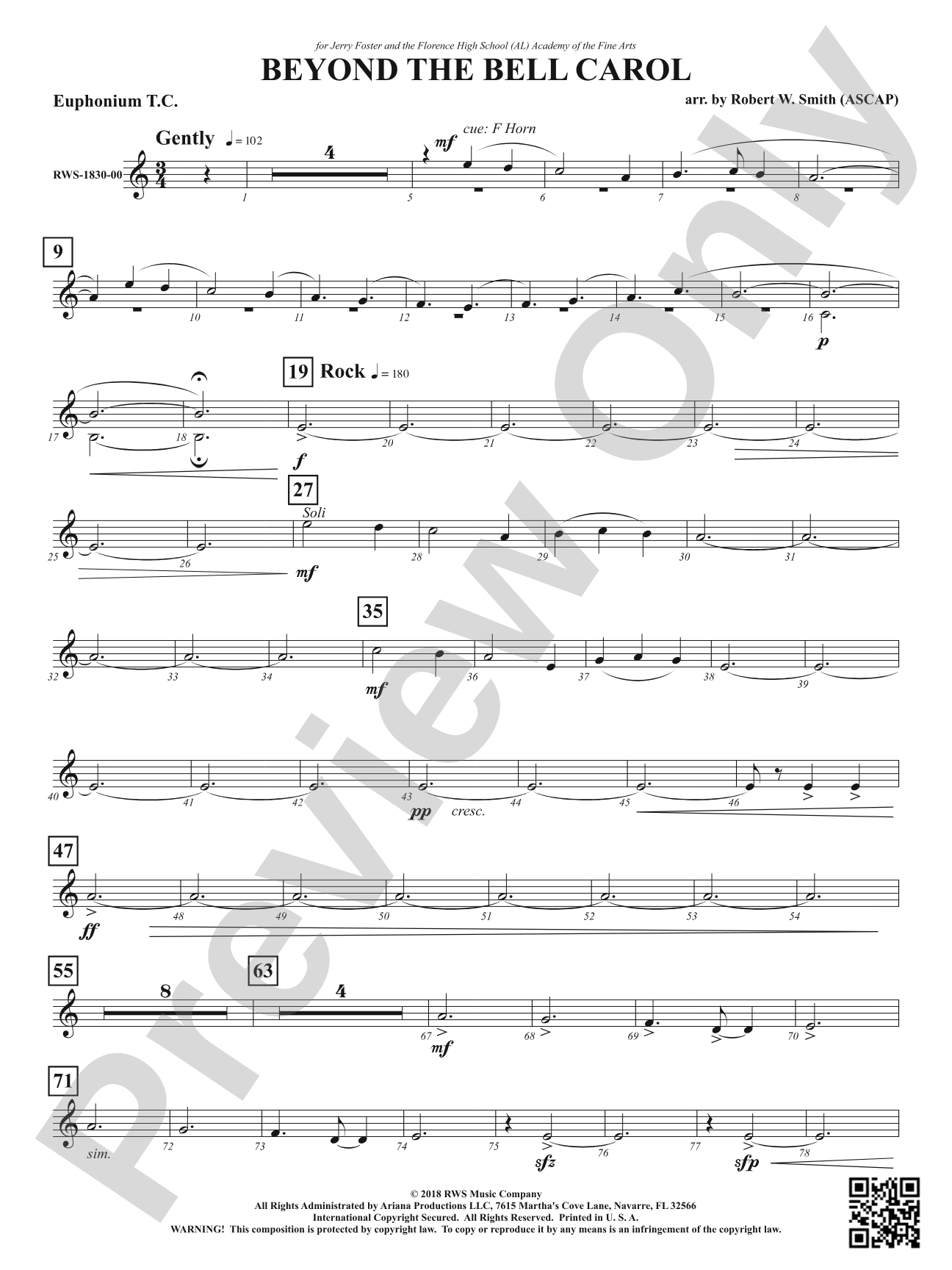 Beyond the Bell Carol: Baritone T.C.