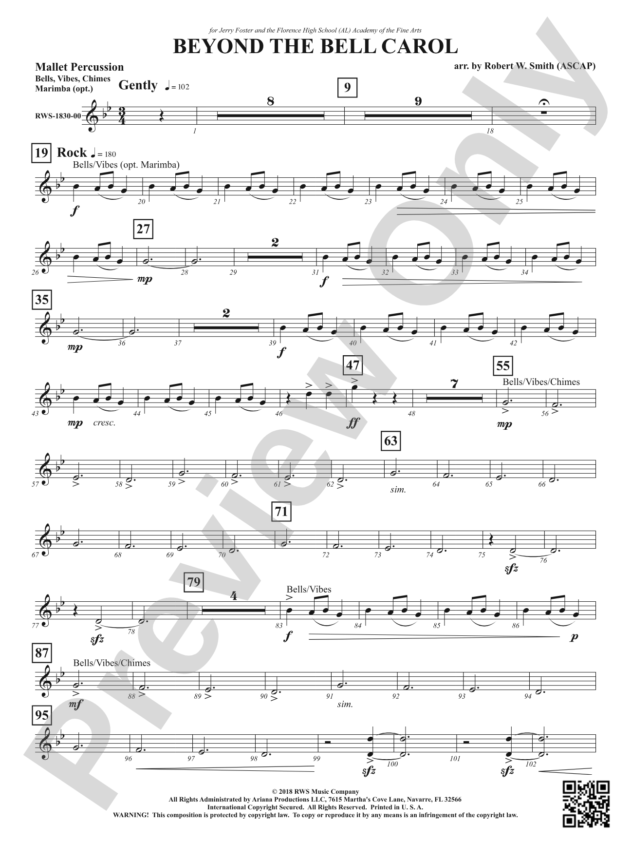 Beyond the Bell Carol: 1st Mallet Percussion