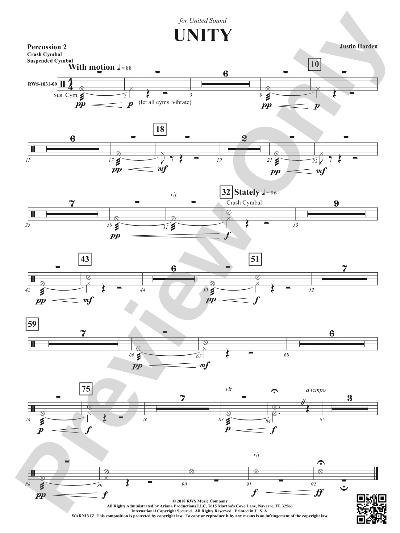 Unity: 2nd Percussion