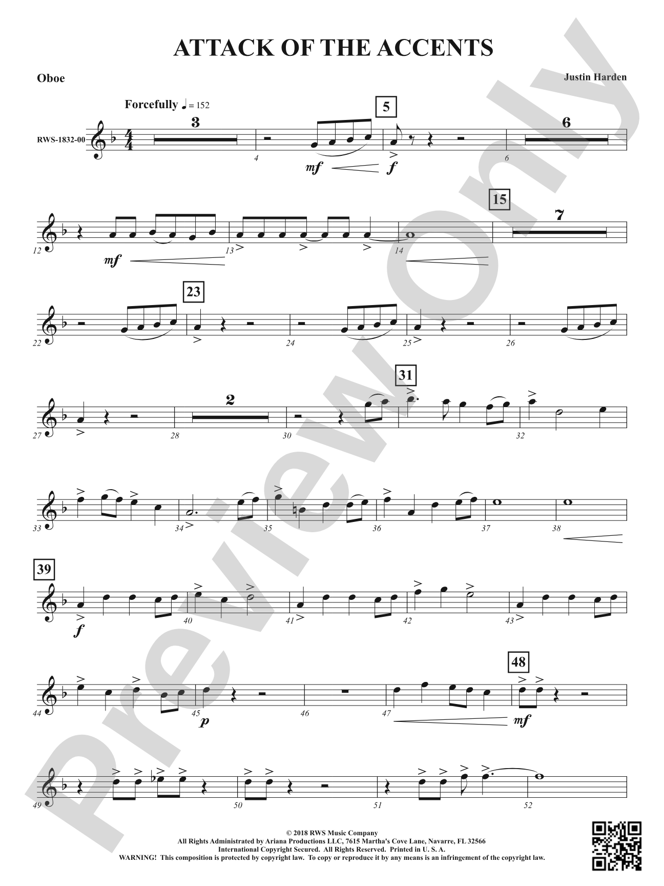 Attack of the Accents: Oboe