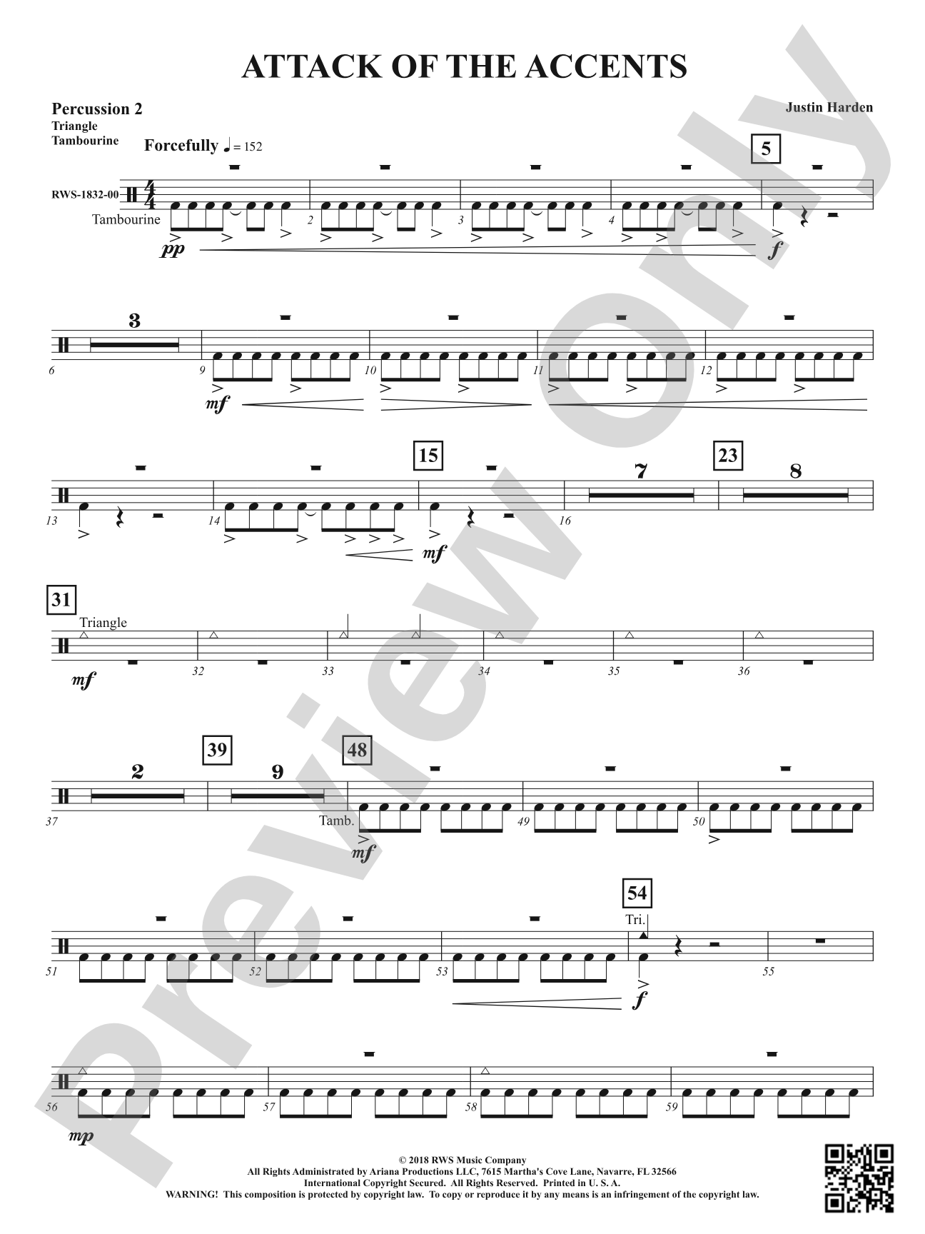 Attack of the Accents: 2nd Percussion