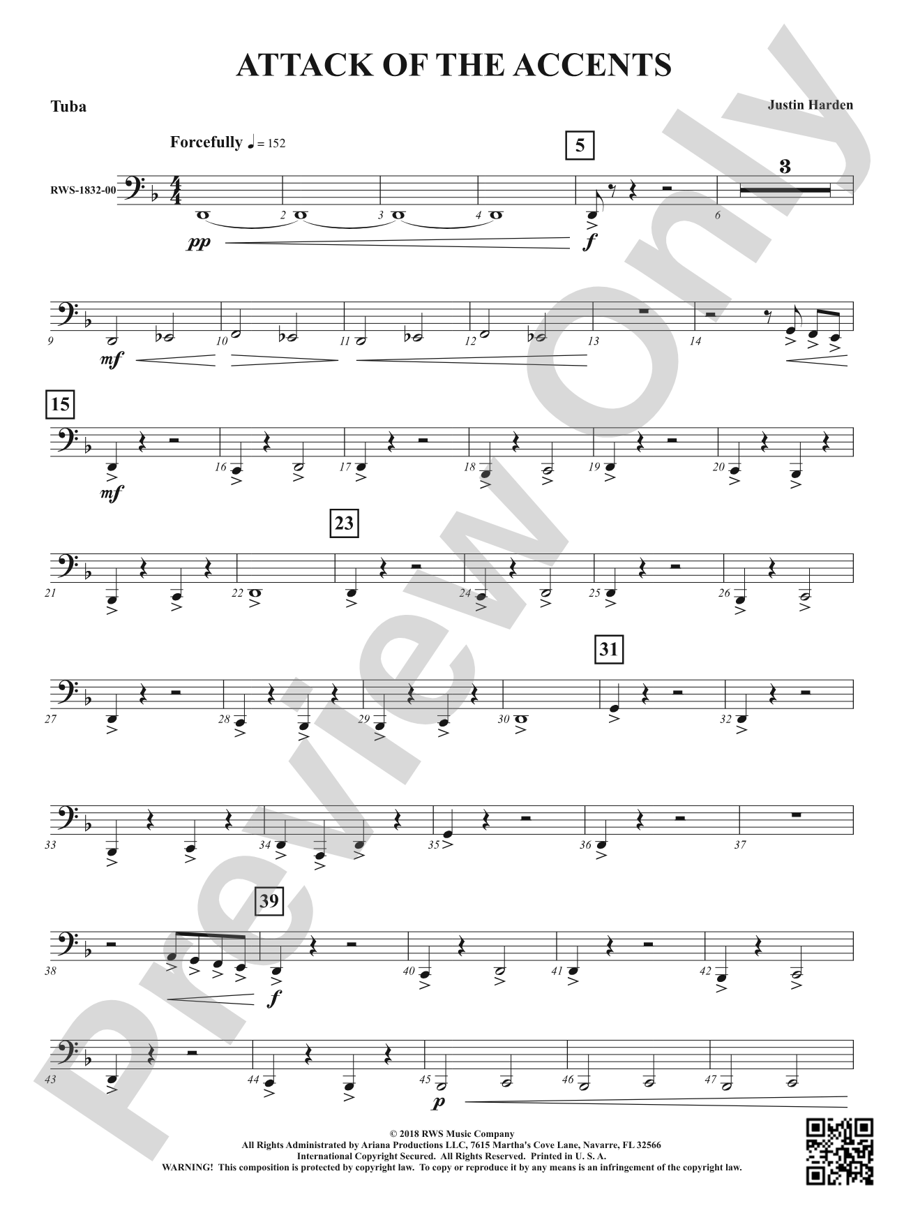 Attack of the Accents: Tuba