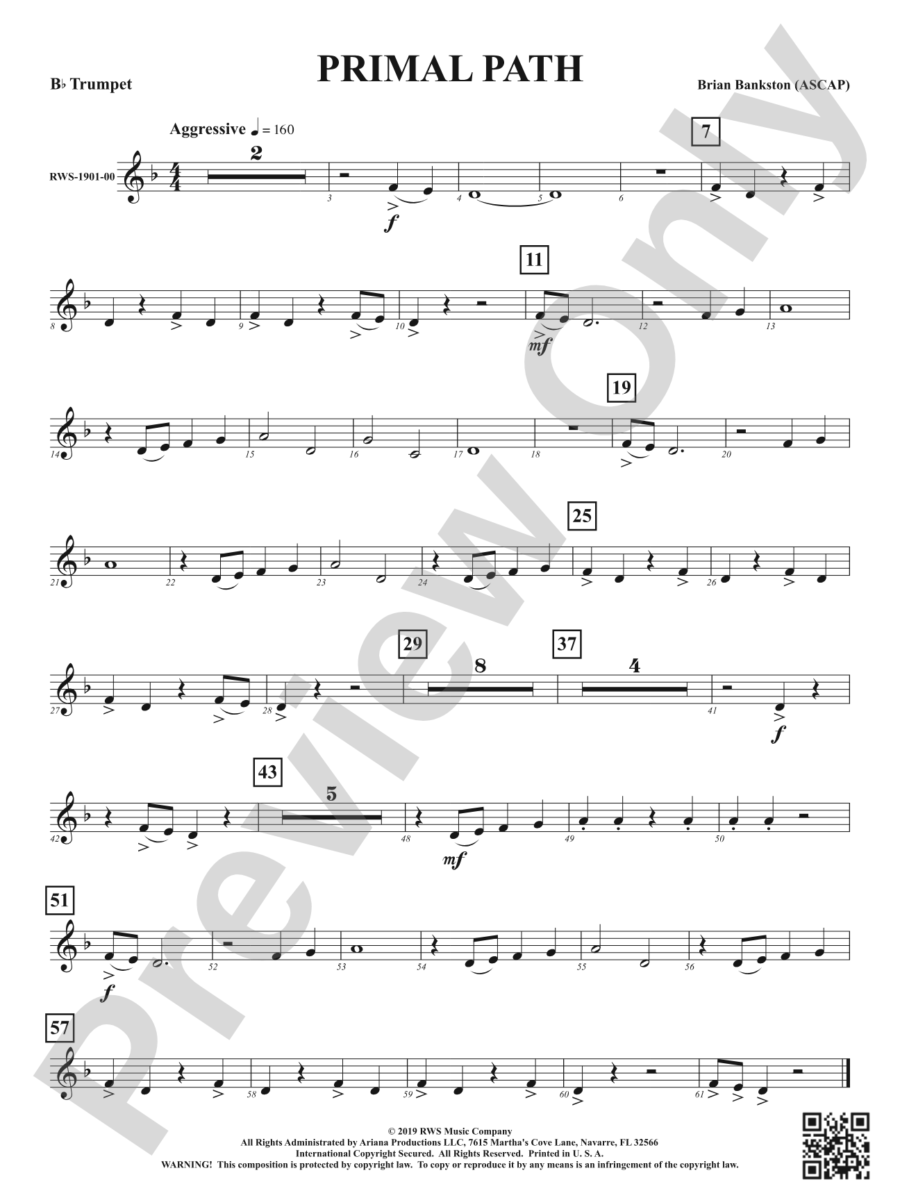 Primal Path: 1st B-flat Trumpet