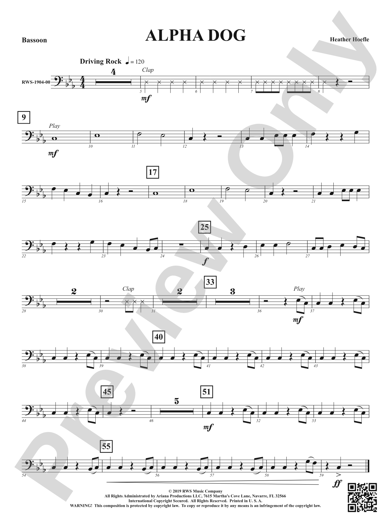 Alpha Dog: Bassoon