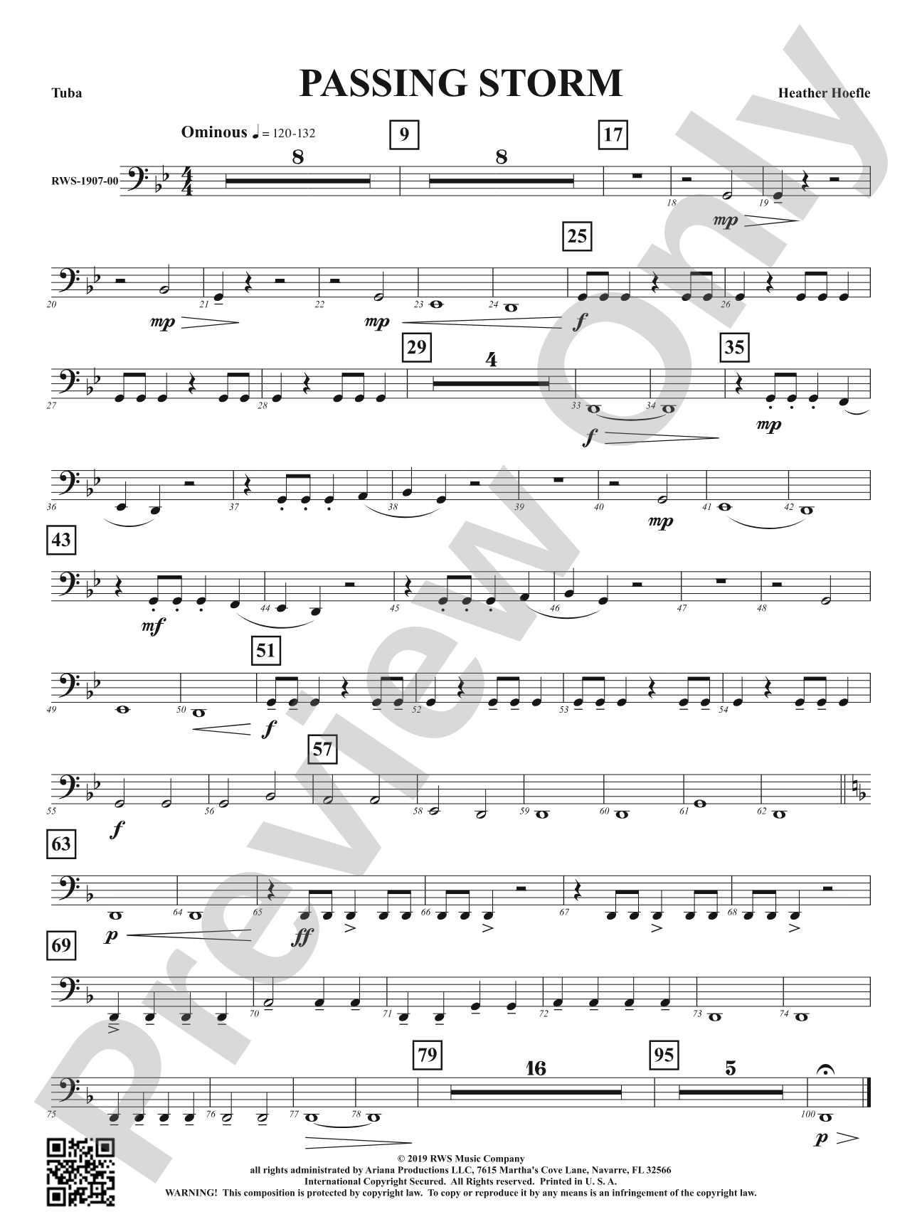 Passing Storm: Tuba
