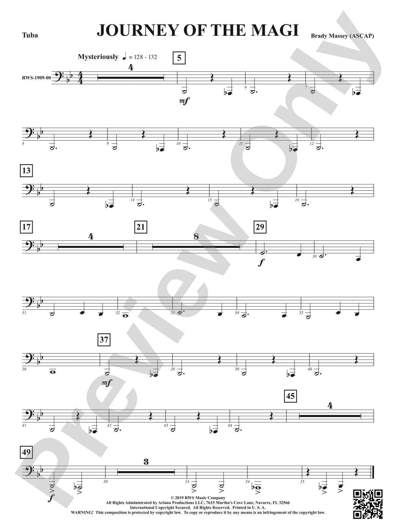Journey of the Magi: Tuba
