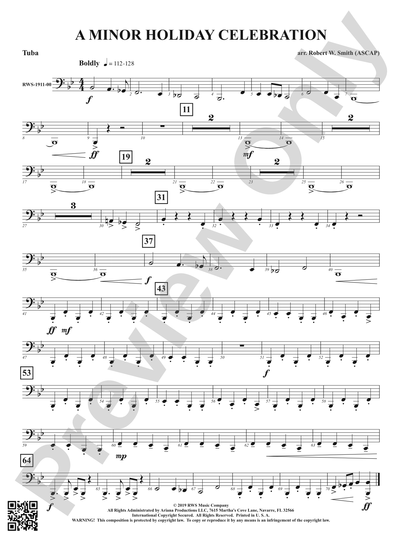 A Minor Holiday Celebration: Tuba