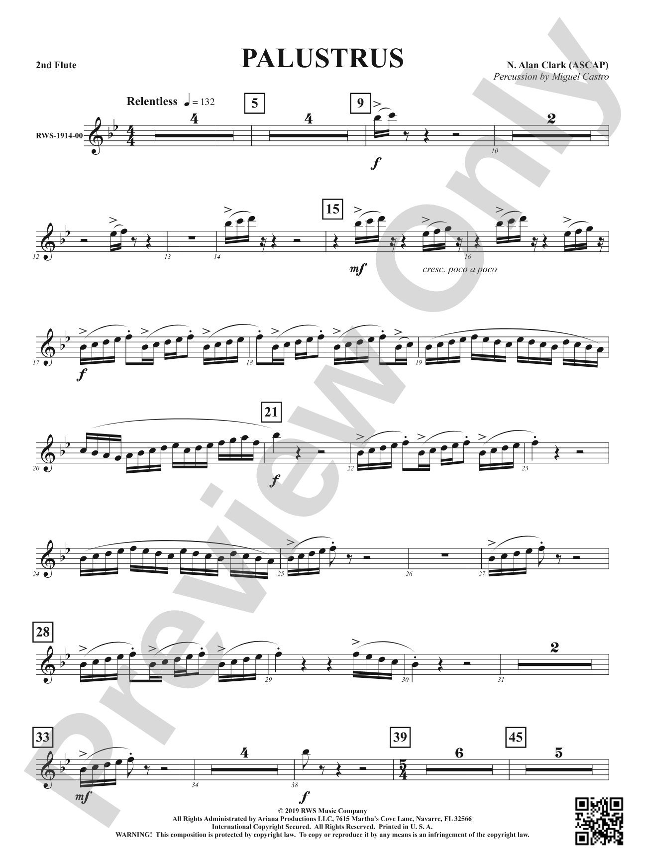 Palustrus: 2nd Flute