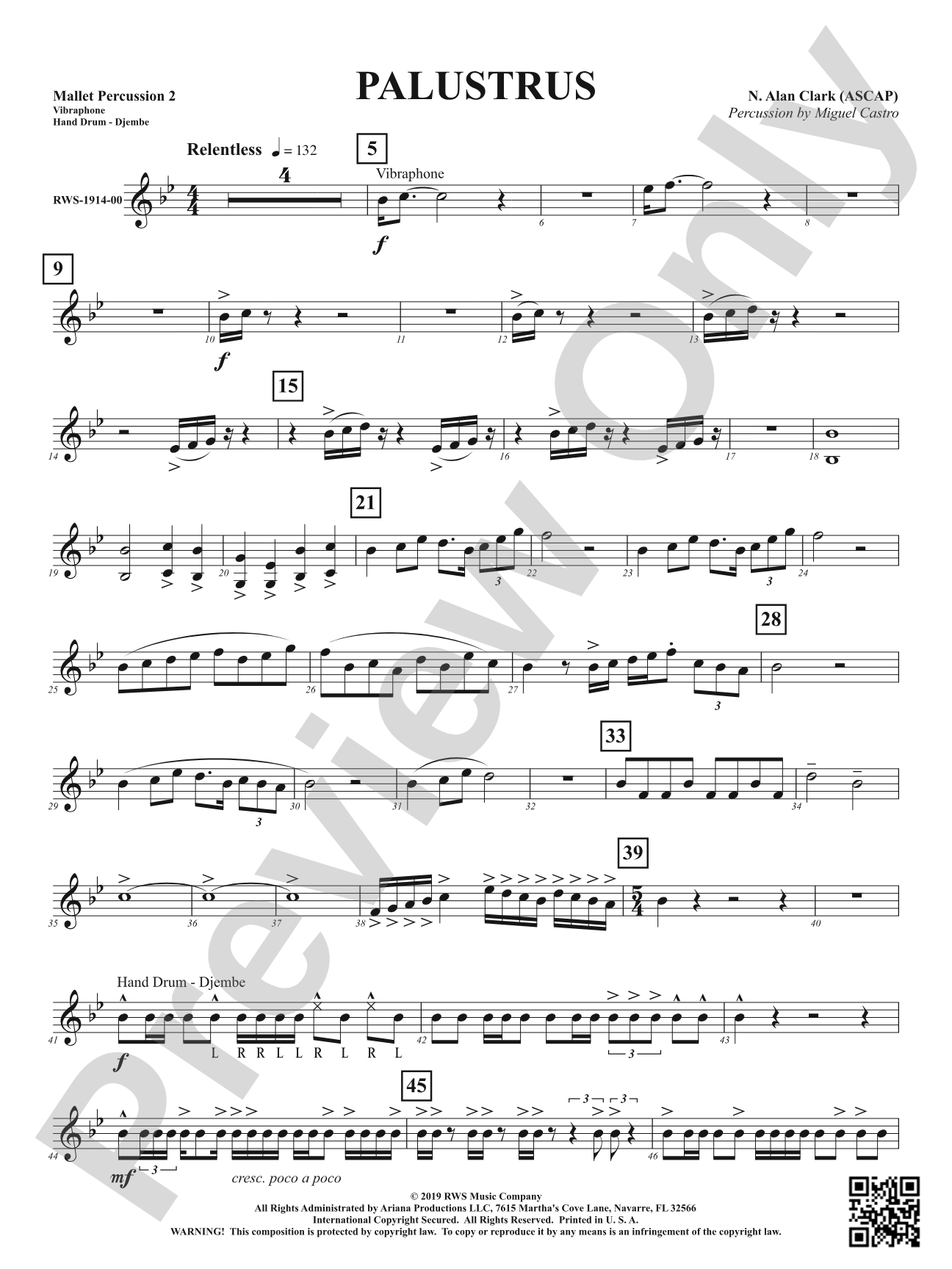 Palustrus: 2nd Mallet Percussion
