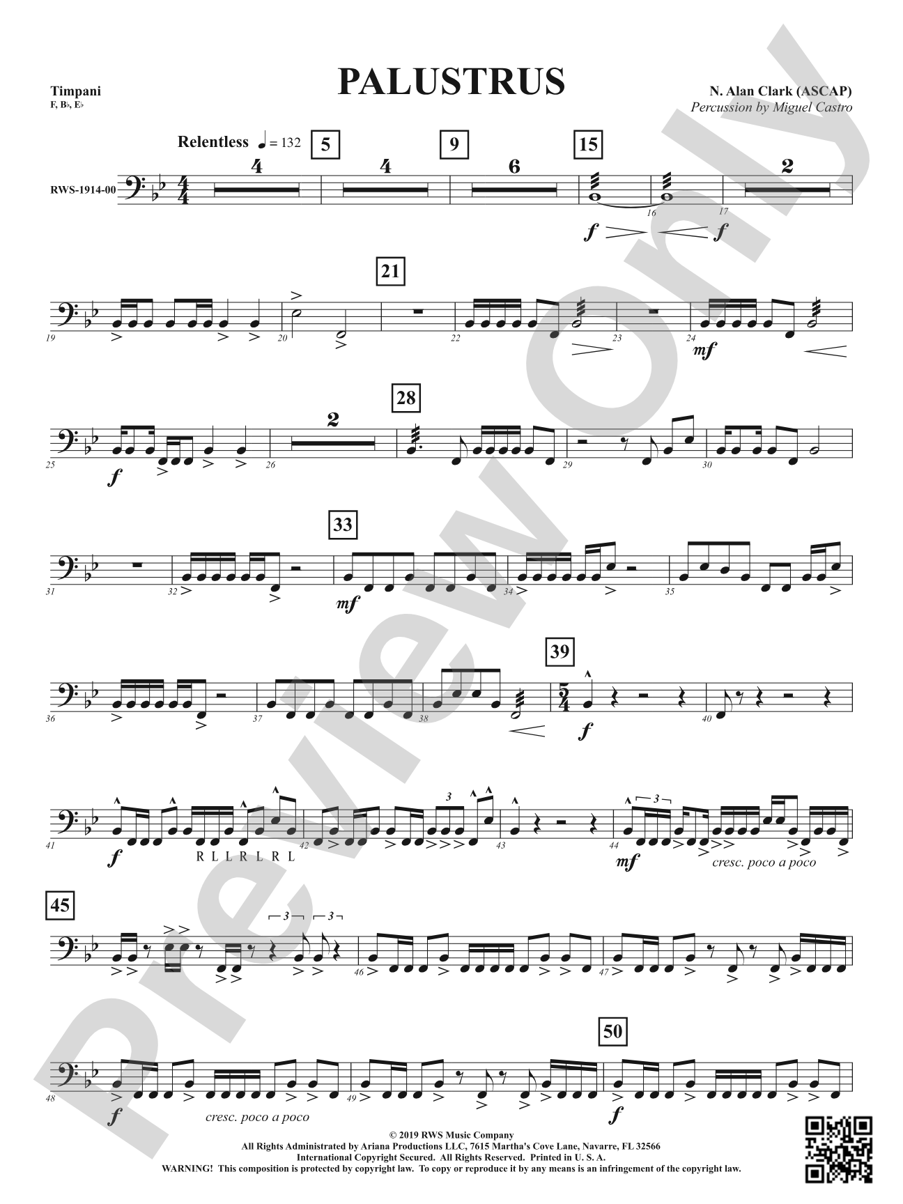 Palustrus: Timpani