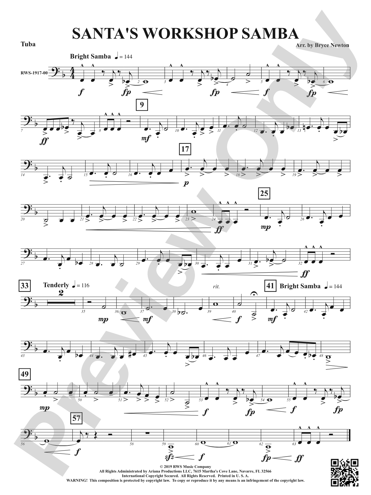 Santa's Workshop Samba: Tuba