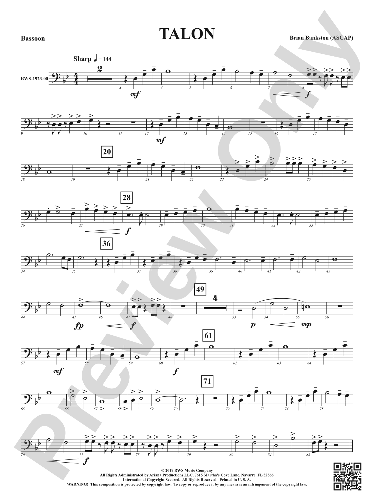 Talon: Bassoon