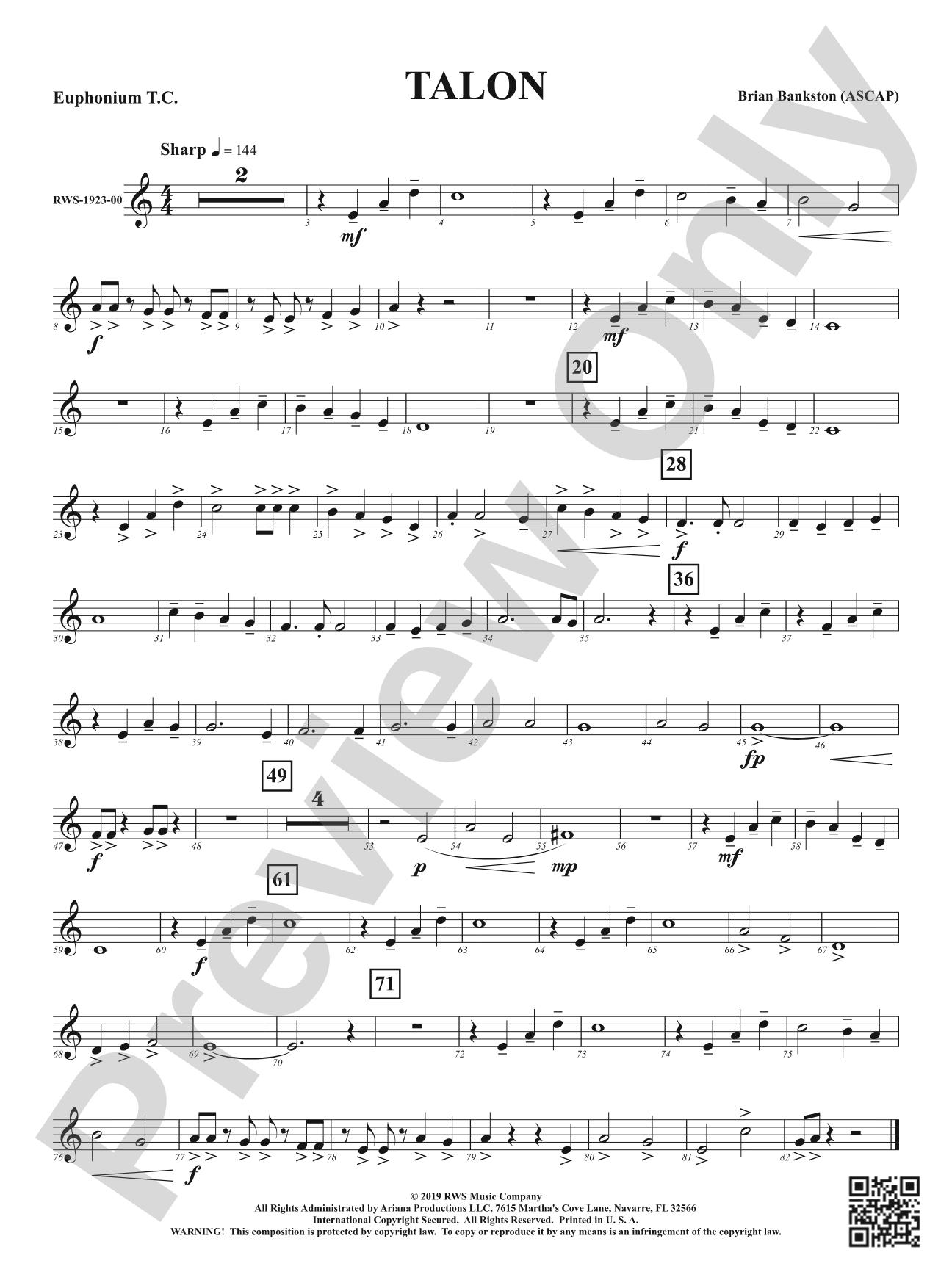 Talon: Baritone T.C.