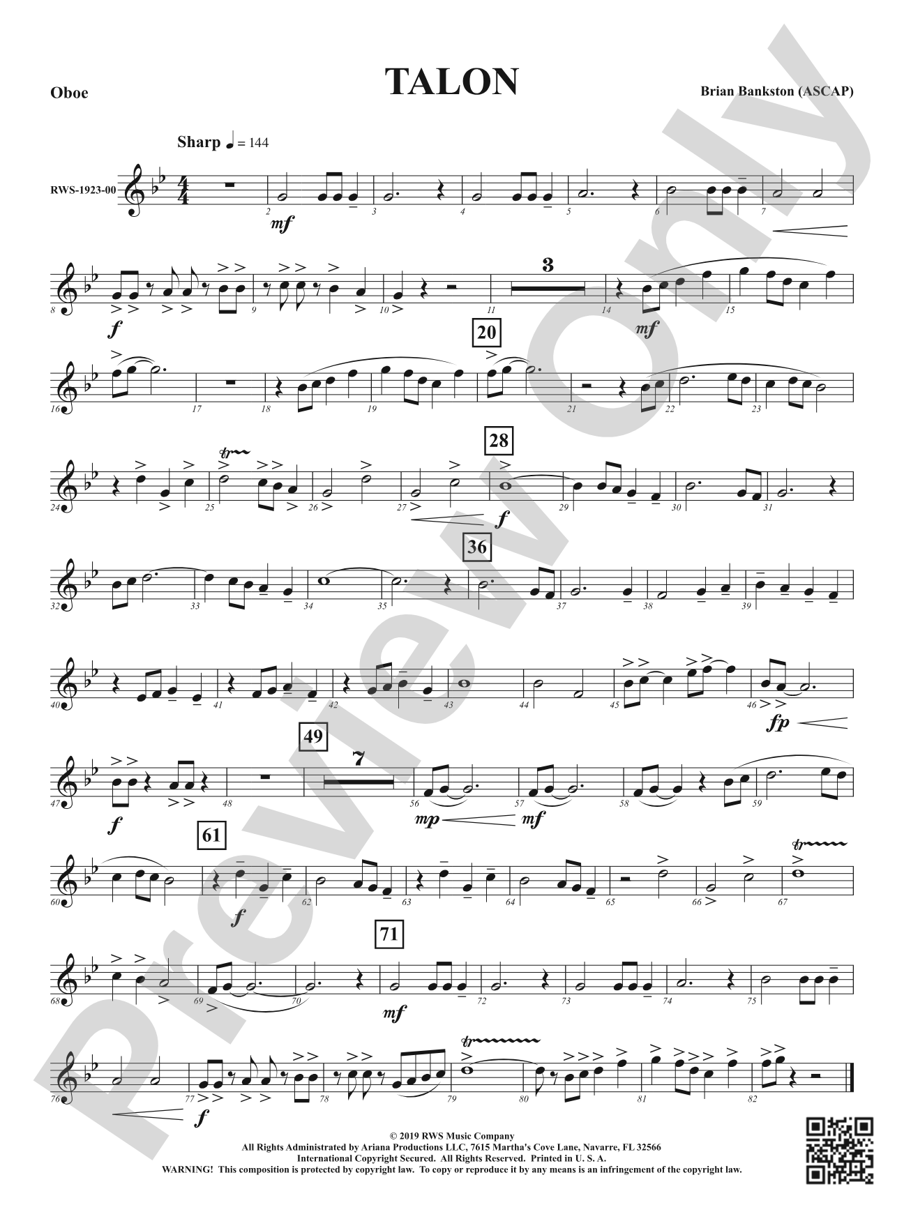 Talon: Oboe