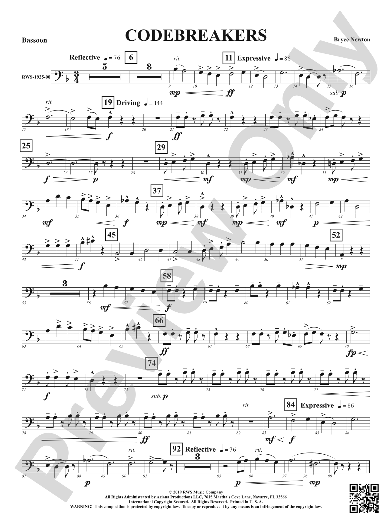 Codebreakers: Bassoon