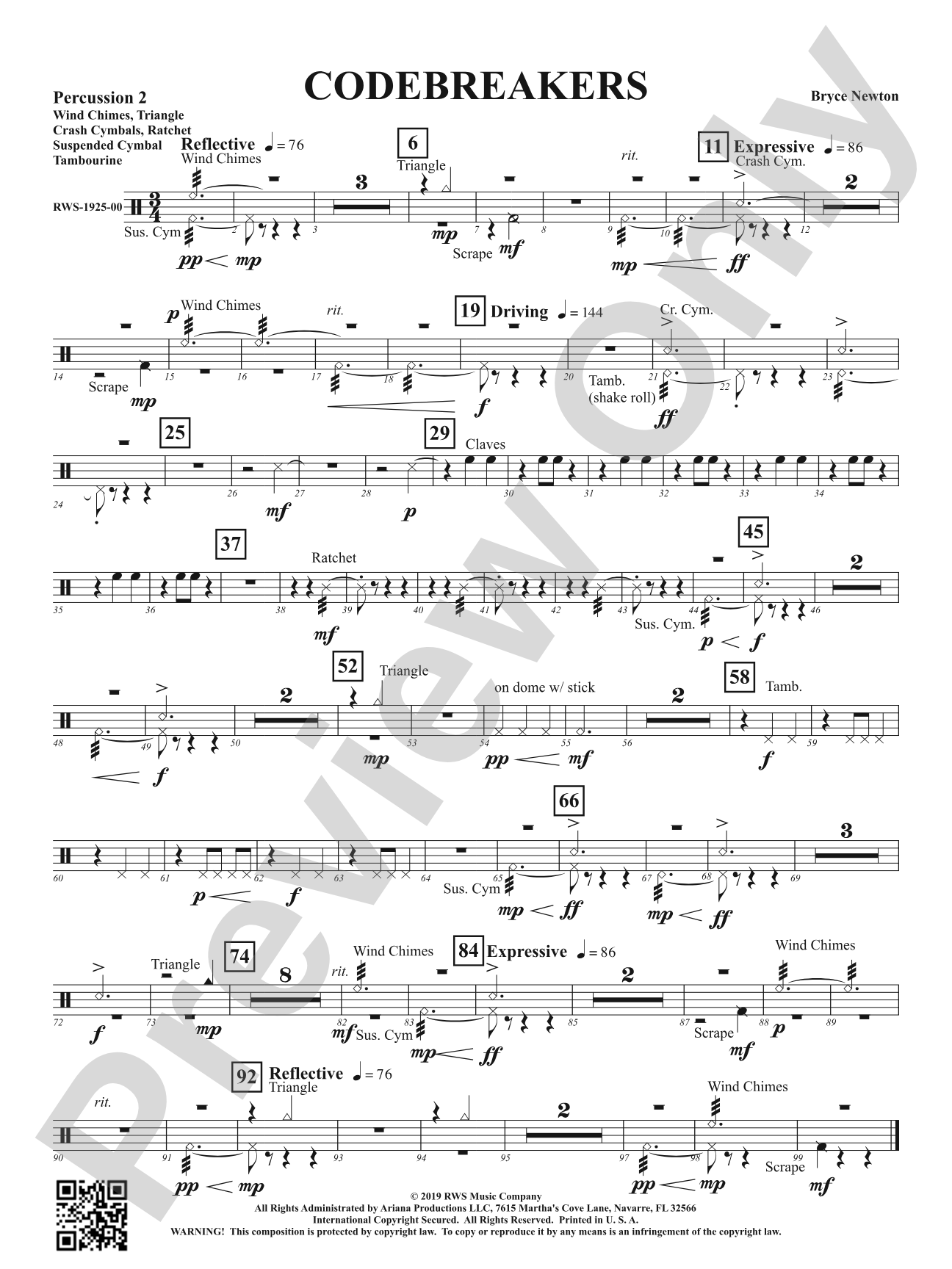 Codebreakers: 2nd Percussion