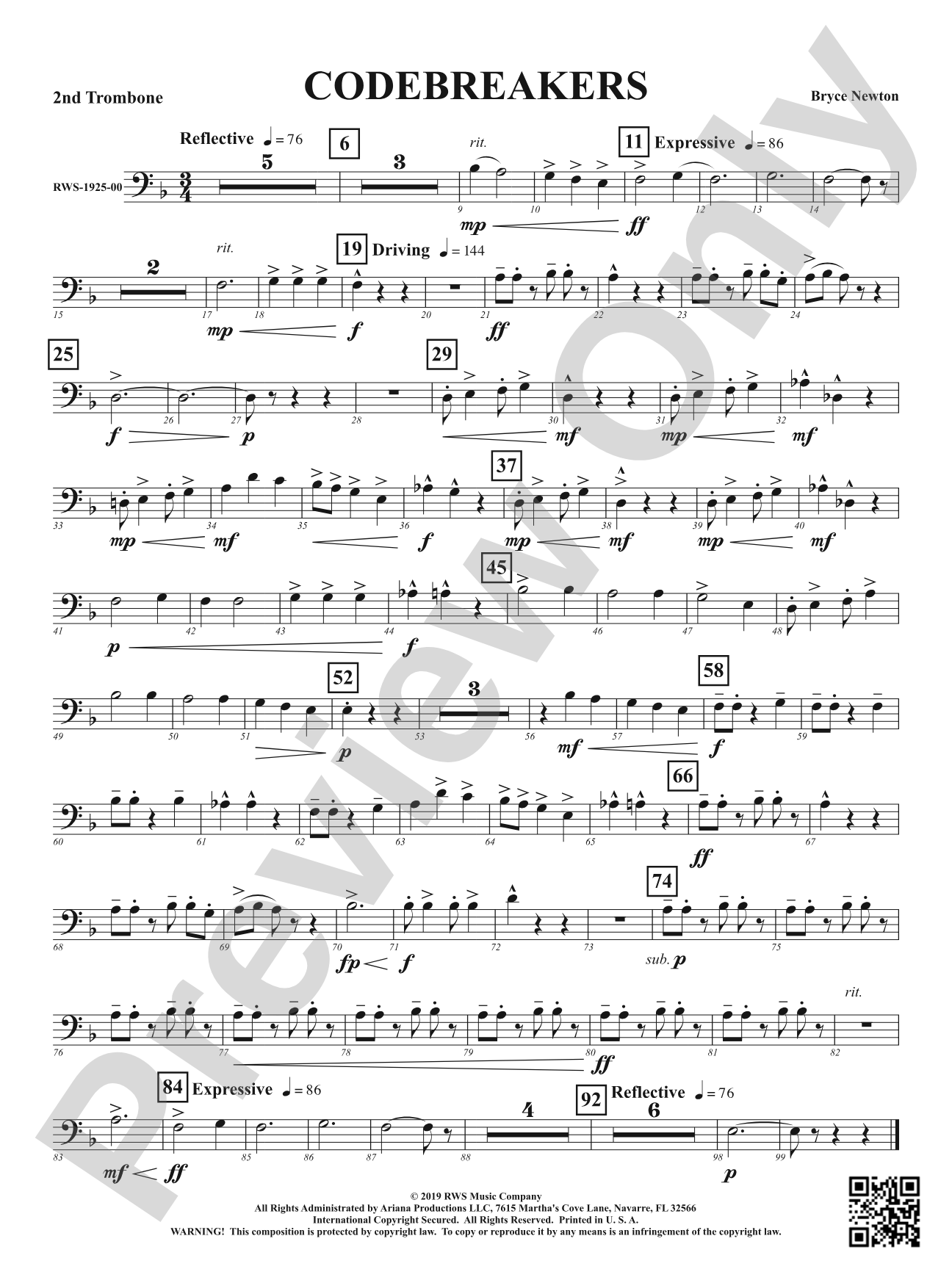 Codebreakers: 2nd Trombone