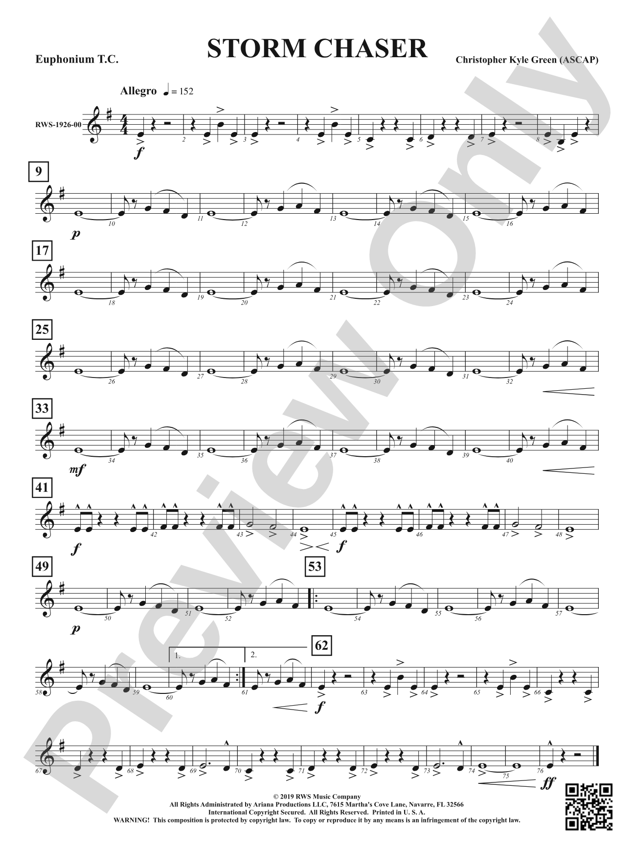 Storm Chaser: Baritone T.C.