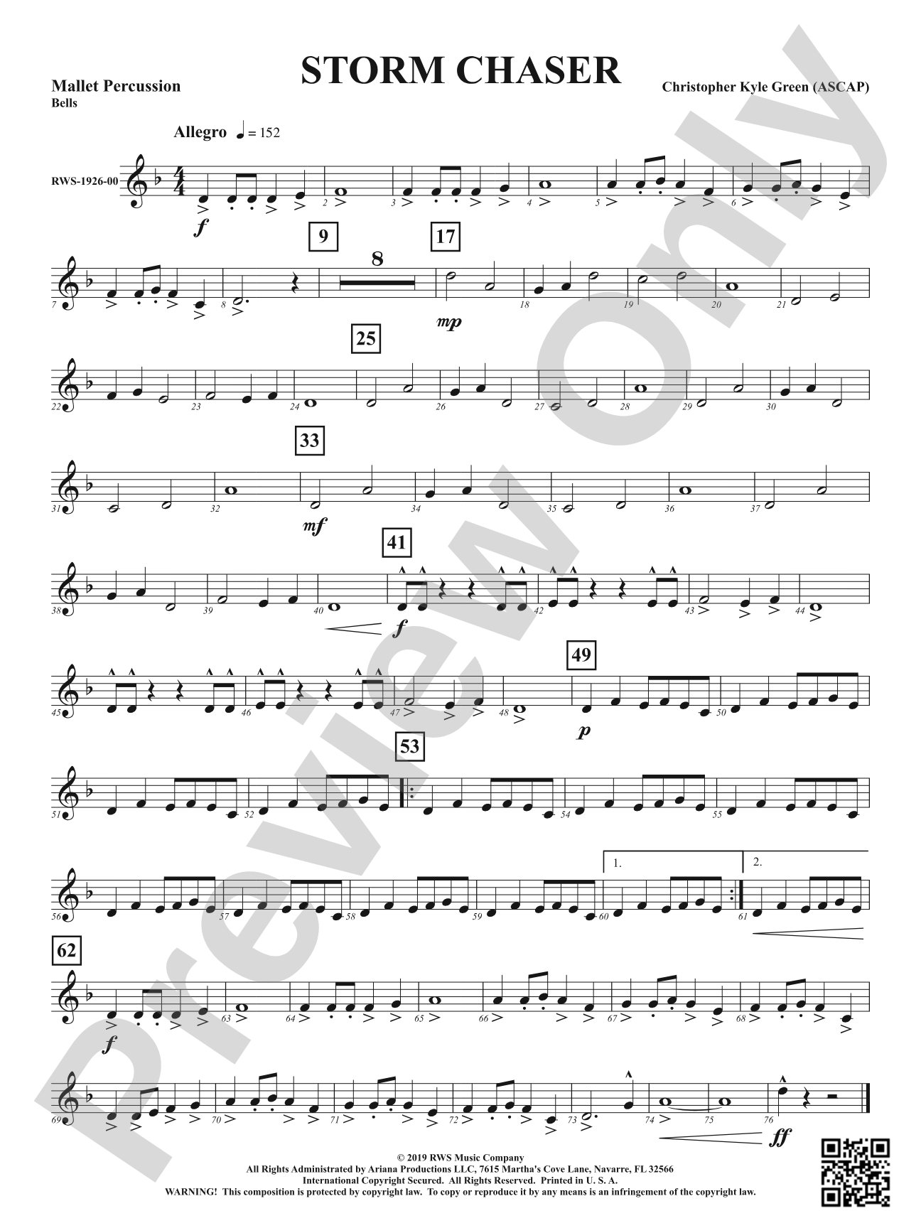 Storm Chaser: 1st Mallet Percussion
