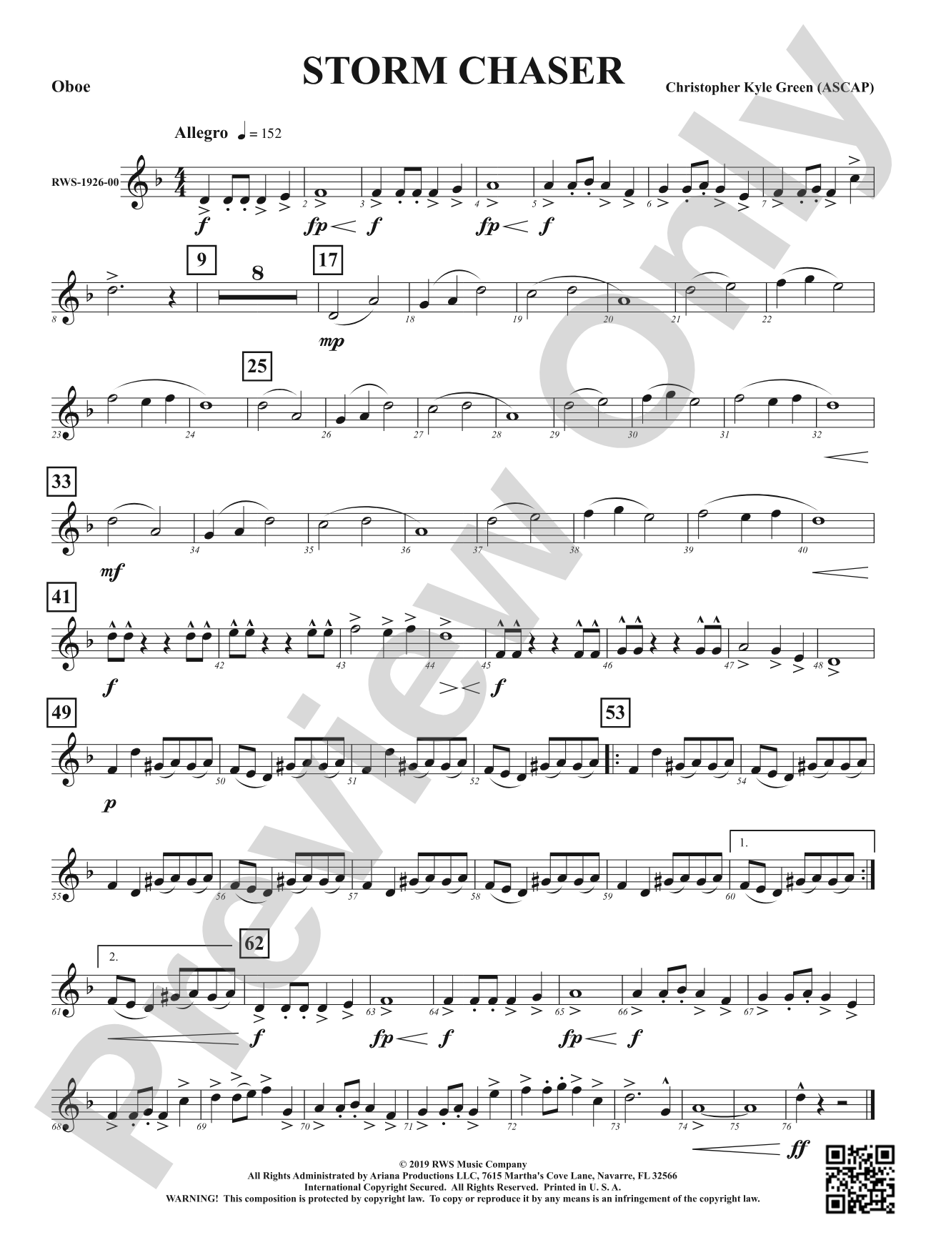 Storm Chaser: Oboe
