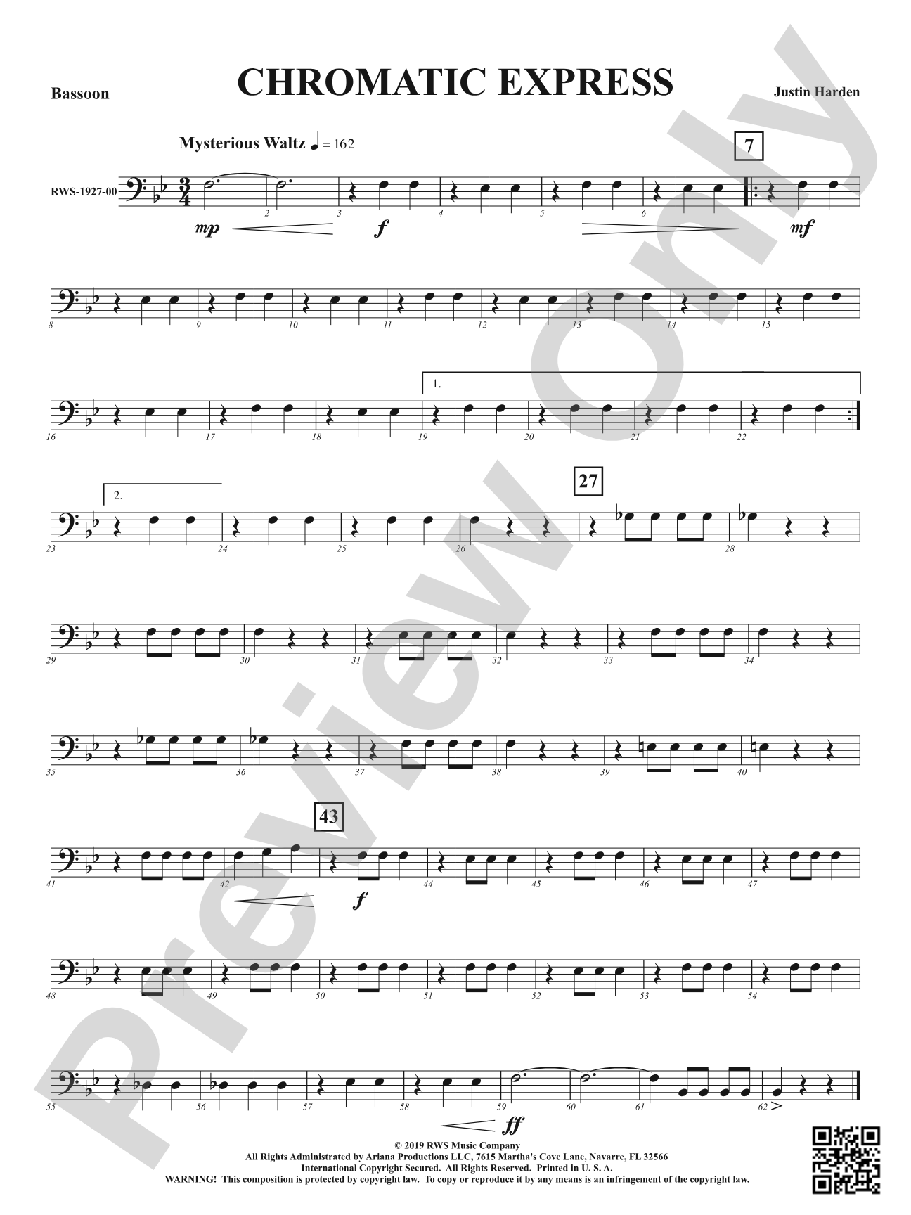 Chromatic Express: Bassoon