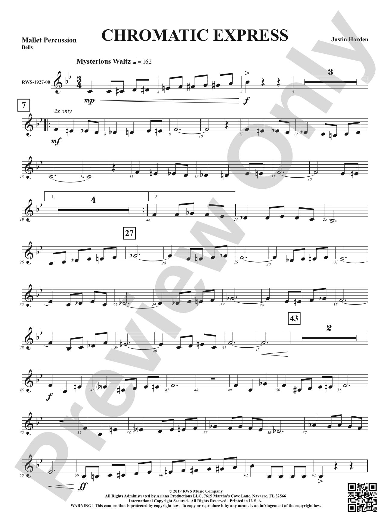 Chromatic Express: 1st Mallet Percussion