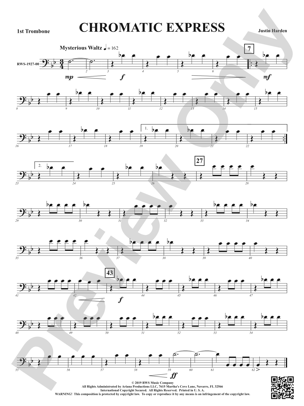 Chromatic Express: 1st Trombone