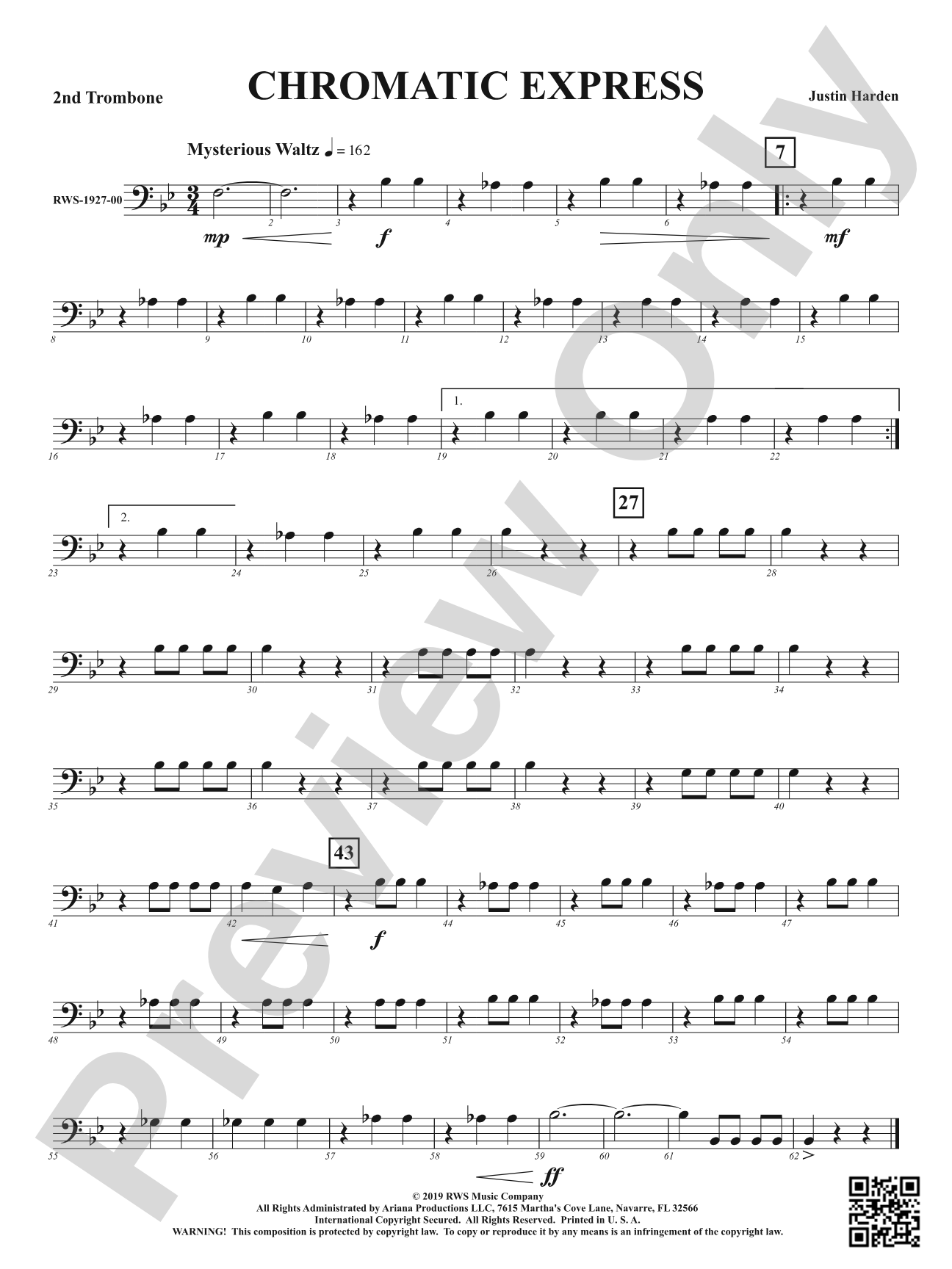 Chromatic Express: 2nd Trombone