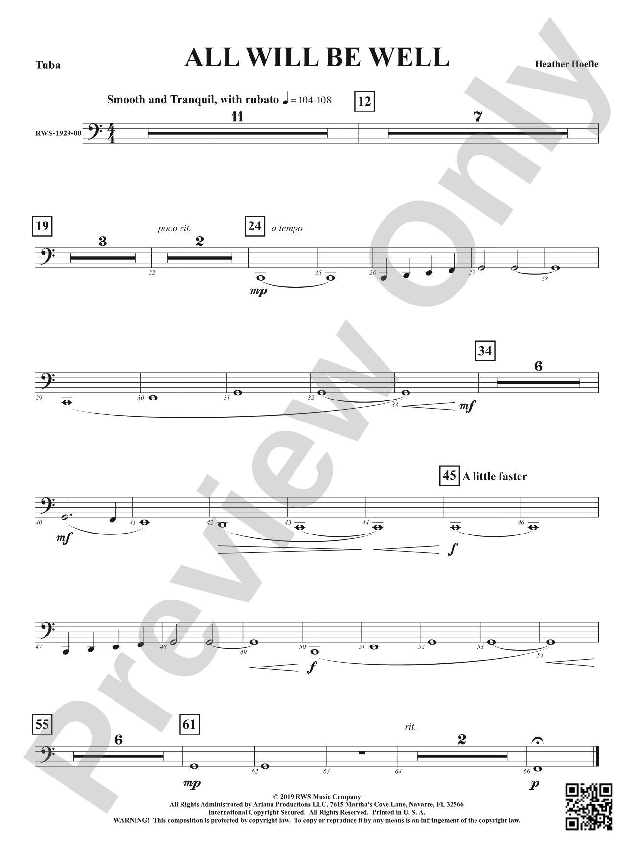 All Will Be Well: Tuba