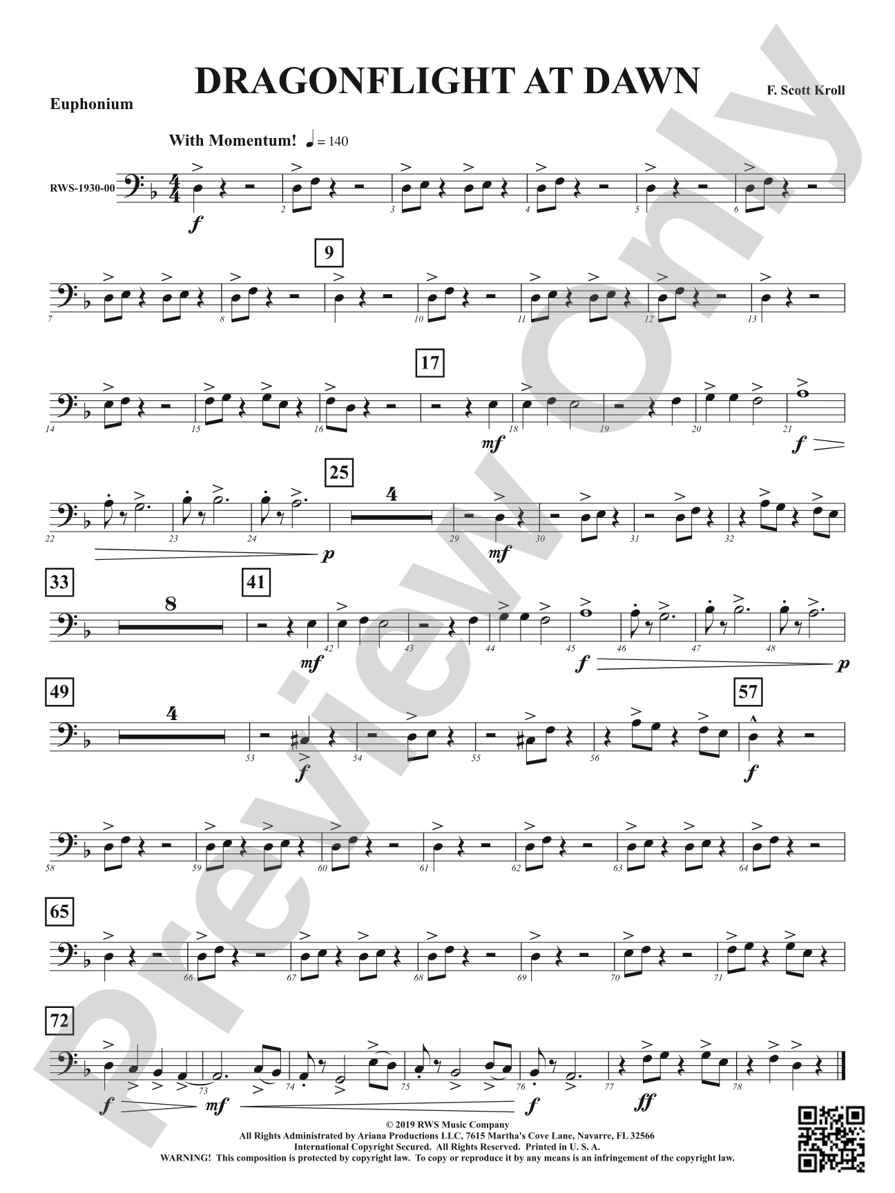 Dragonflight at Dawn: Baritone B.C.