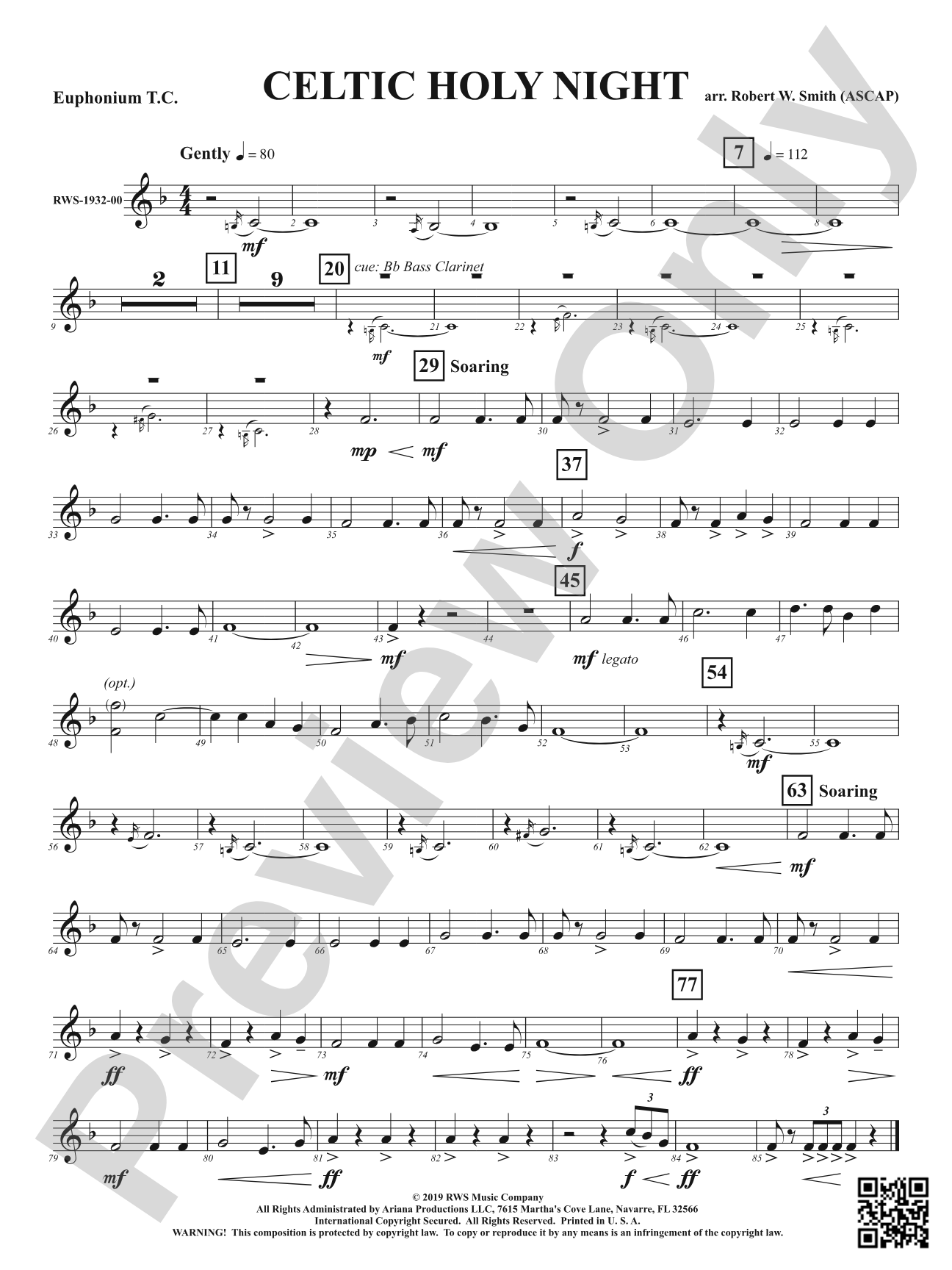 Celtic Holy Night: Baritone T.C.
